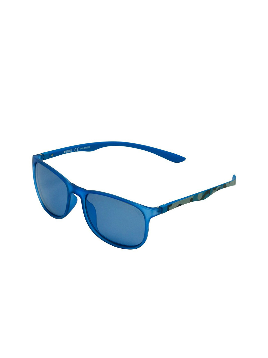 

ENRICO Unisex Wayfarer Sunglasses with UV Protected Lens EN P 1055 C2, Blue