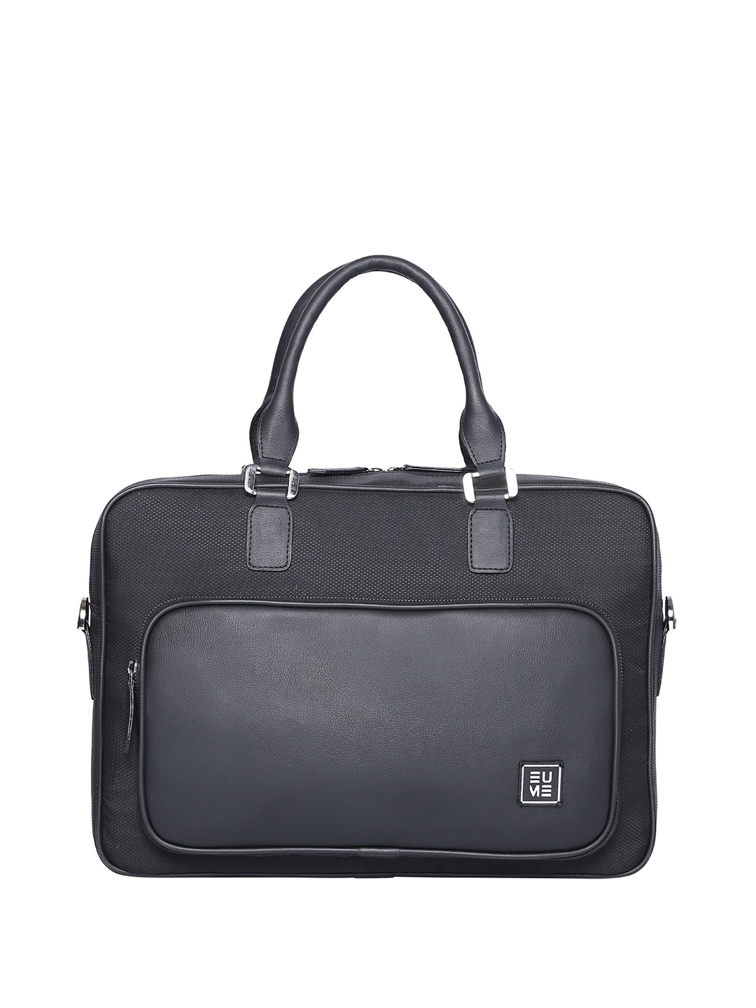 

EUME Unisex Messenger Bag, Black