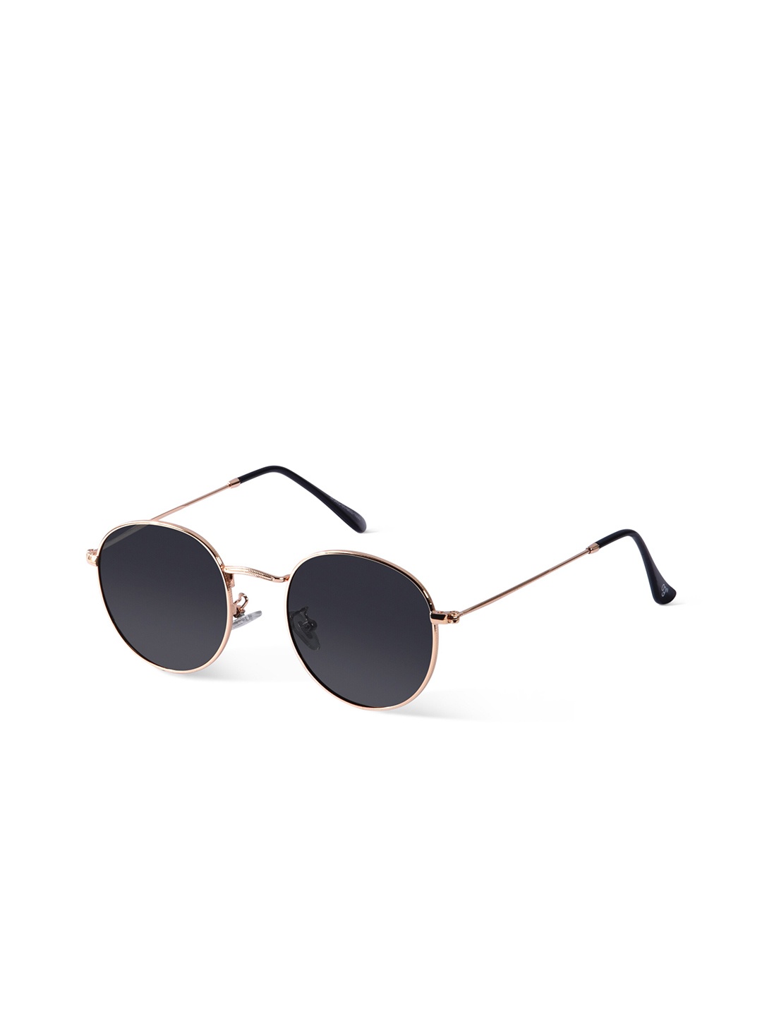 

Woggles Unisex Round Sunglasses with Polarised Lens, Gold