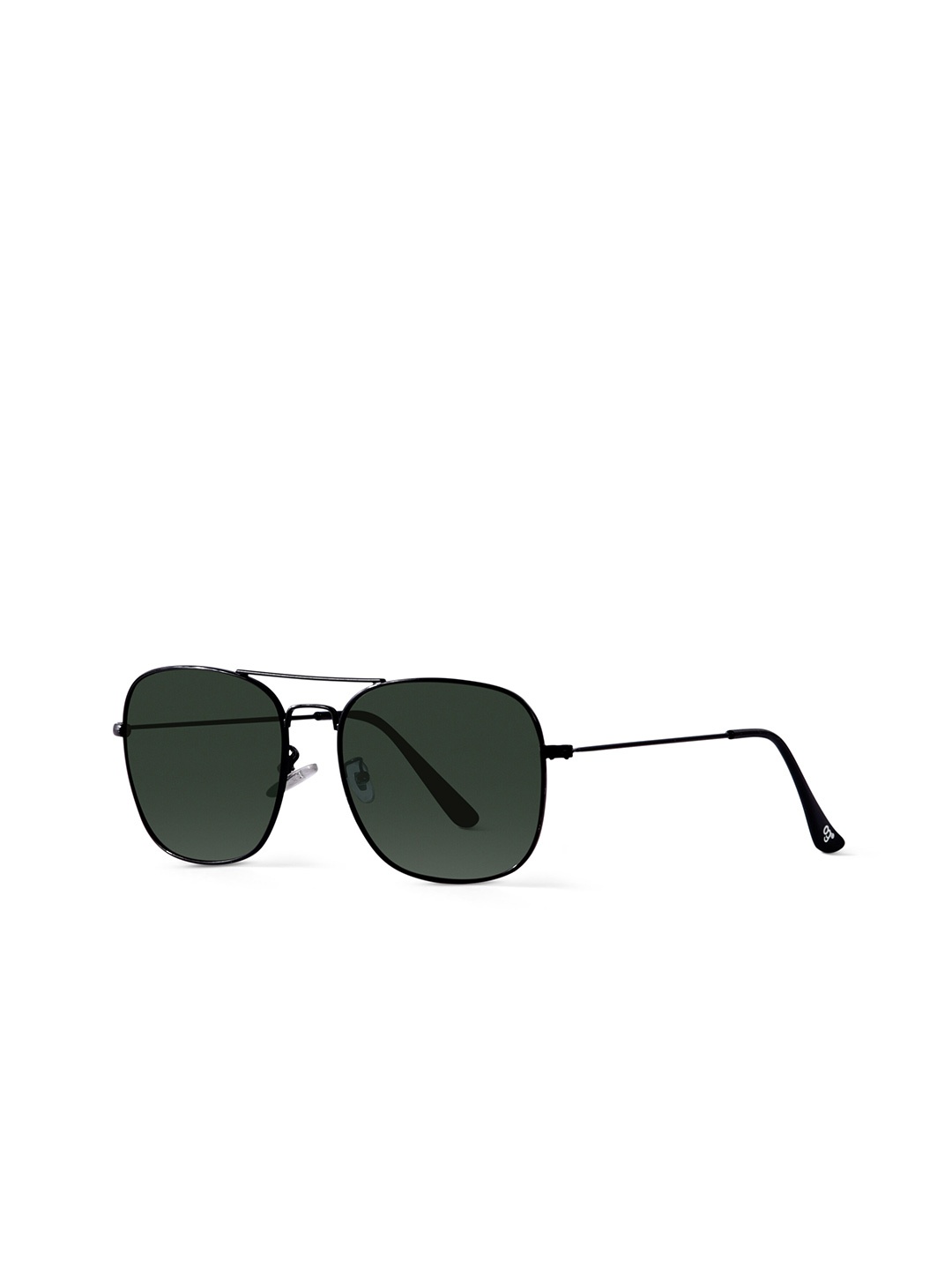 

Woggles Unisex Square Sunglasses with Polarised Lens WORS-01-M03-1016-M, Green