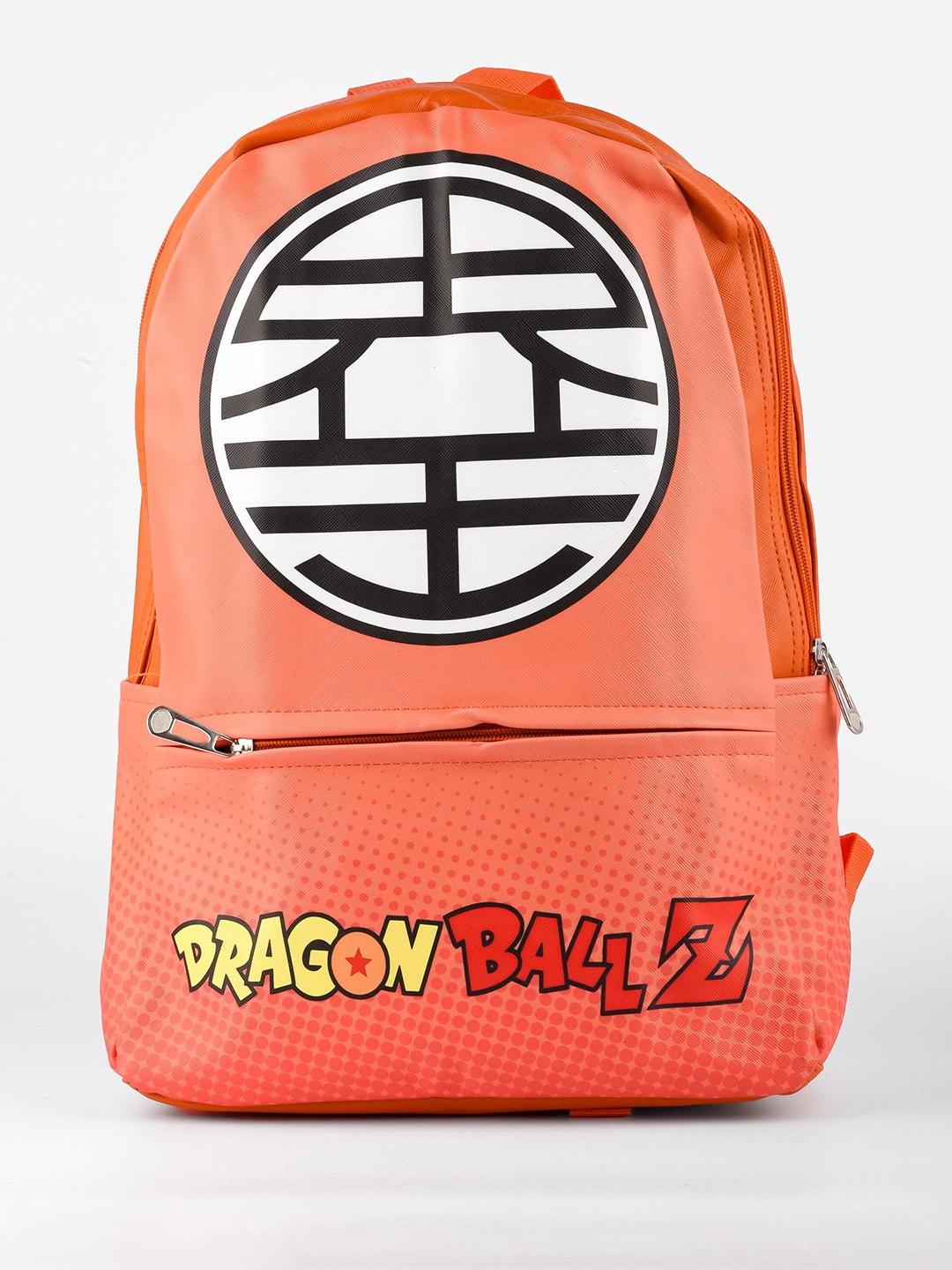 

COMICSENSE Unisex Dragon Ball Z Anime World King Printed Backpack, Orange