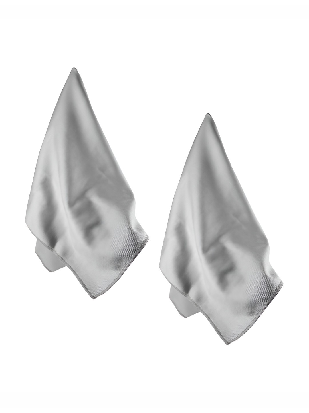 

P-Plus International Grey 2 Pieces Microfiber Cleaning Cloth