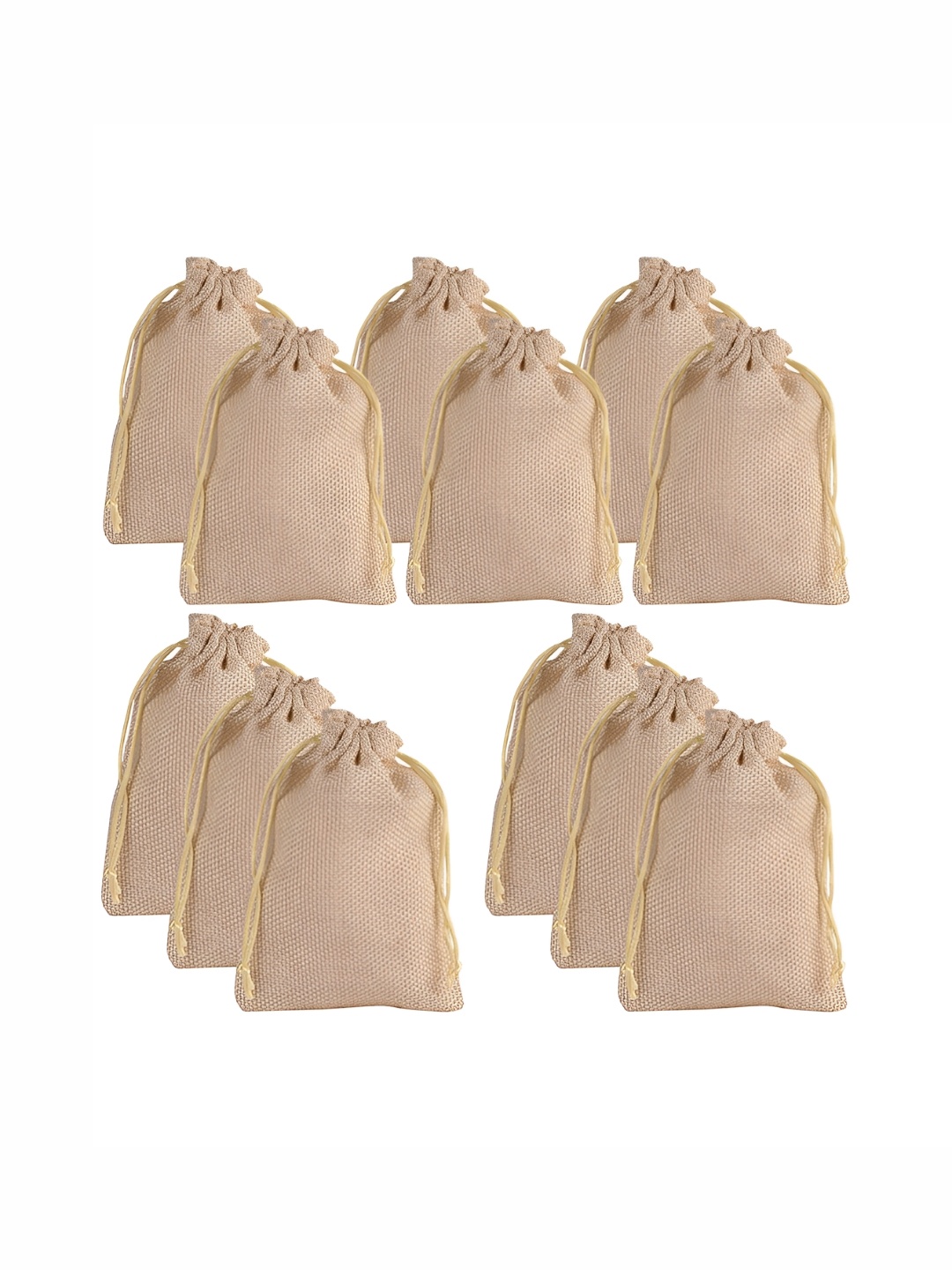 

Kuber Industries Gold-Toned Set of 12 Regular Multi-Utility Organisers
