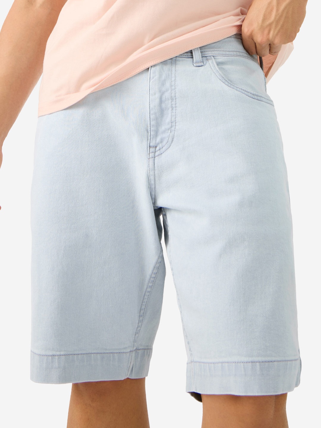 

The Souled Store Blue Men Denim Shorts