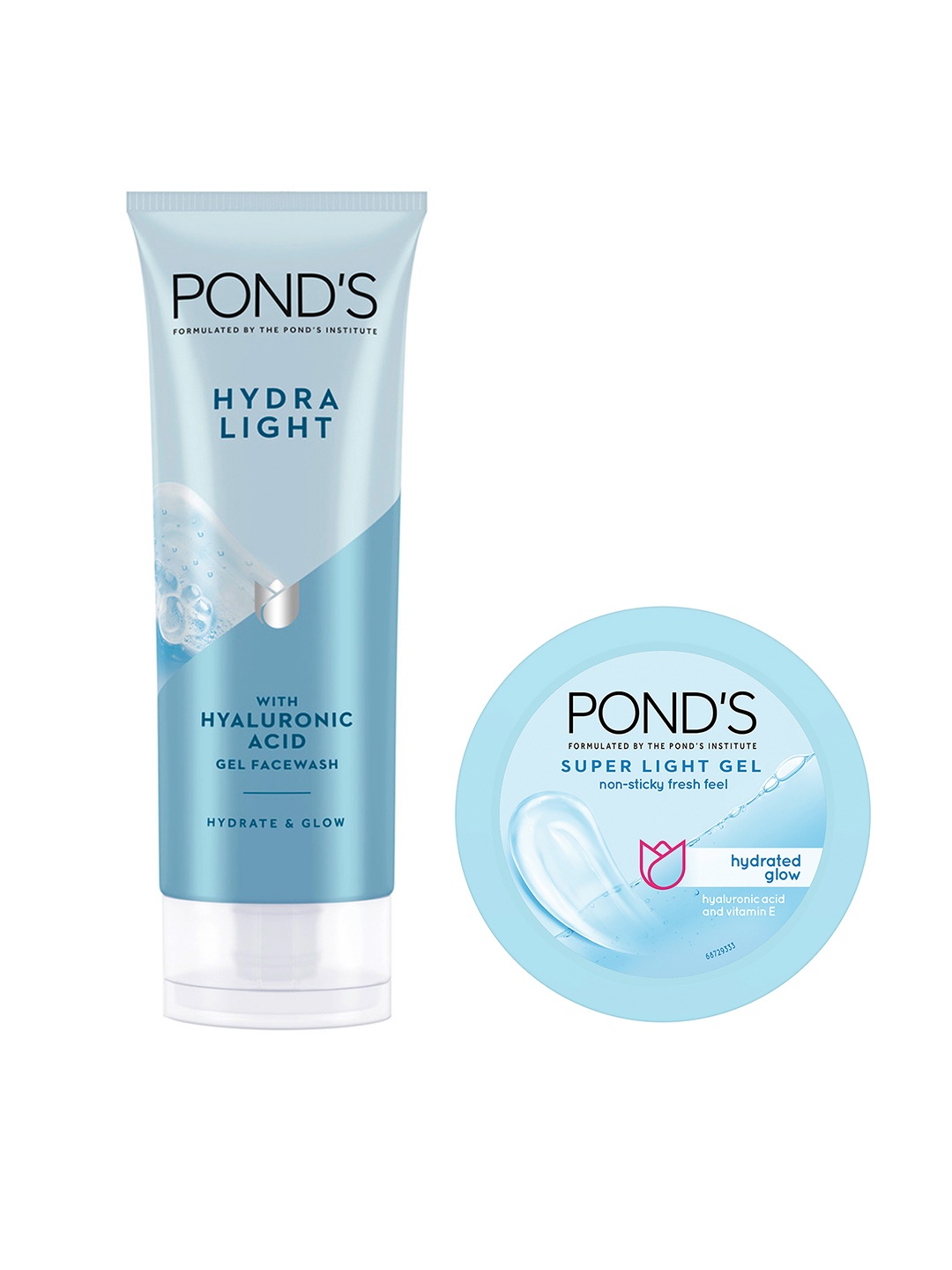 

Ponds Hydra Light Hydrating Face Wash 100g & Super Light Gel 200ml, Blue
