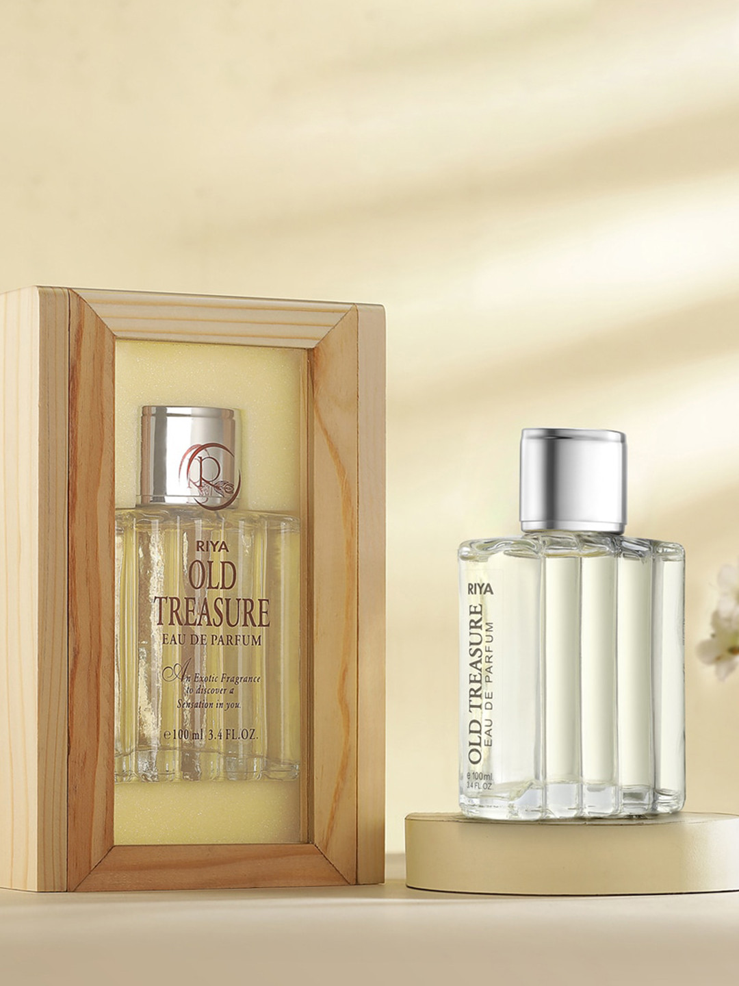 

RIYA Men Old Treasure Long Lasting Eau De Parfum - 100ml, Brown