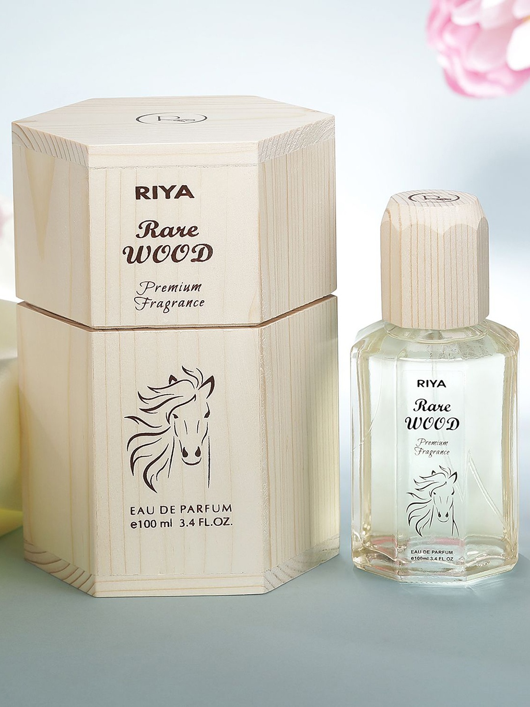 

RIYA Men Rare Wood Long Lasting Eau De Parfum - 100ml, Brown