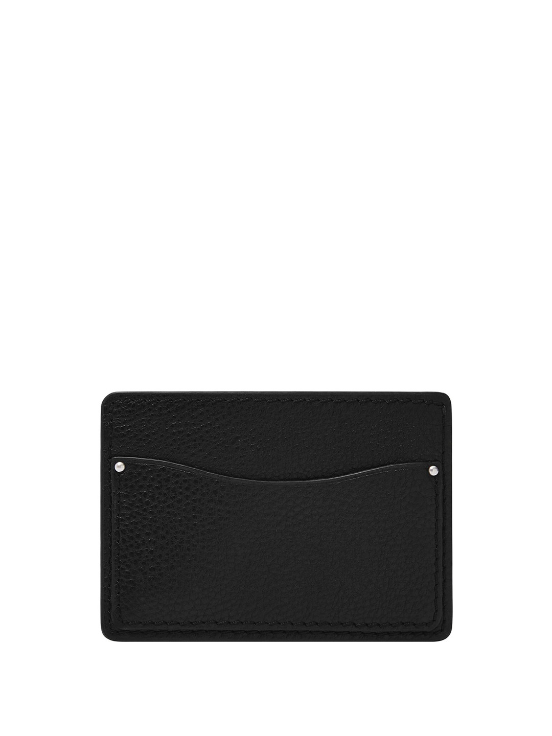 

Fossil Men Leather Card Holder, Black