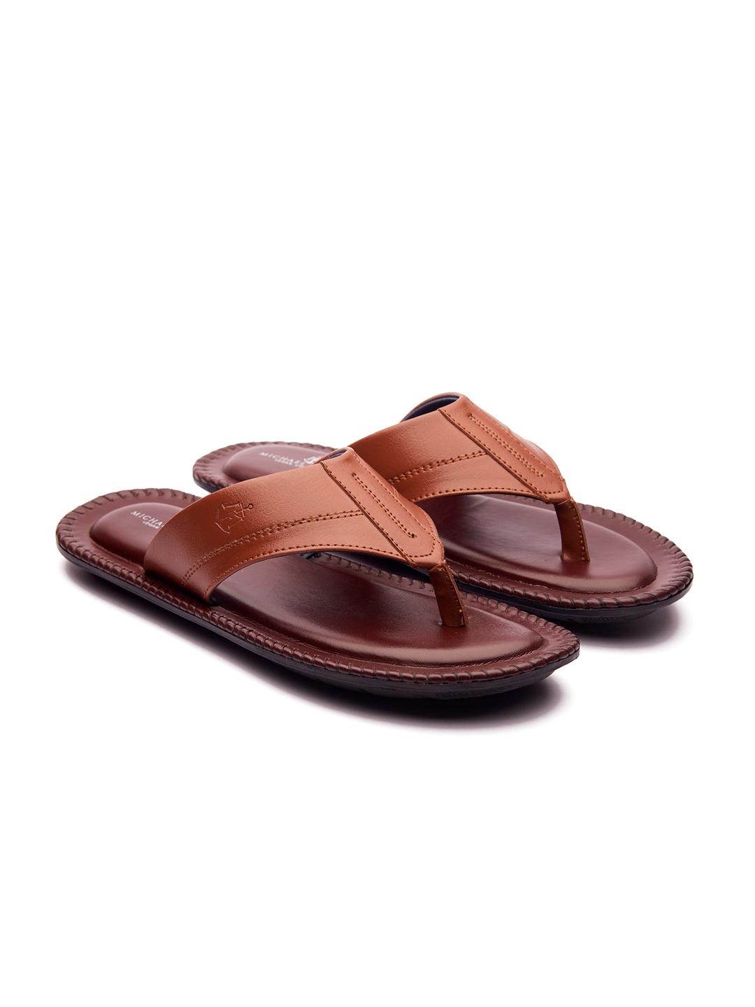 

MICHAEL ANGELO Men Comfort Sandals, Tan