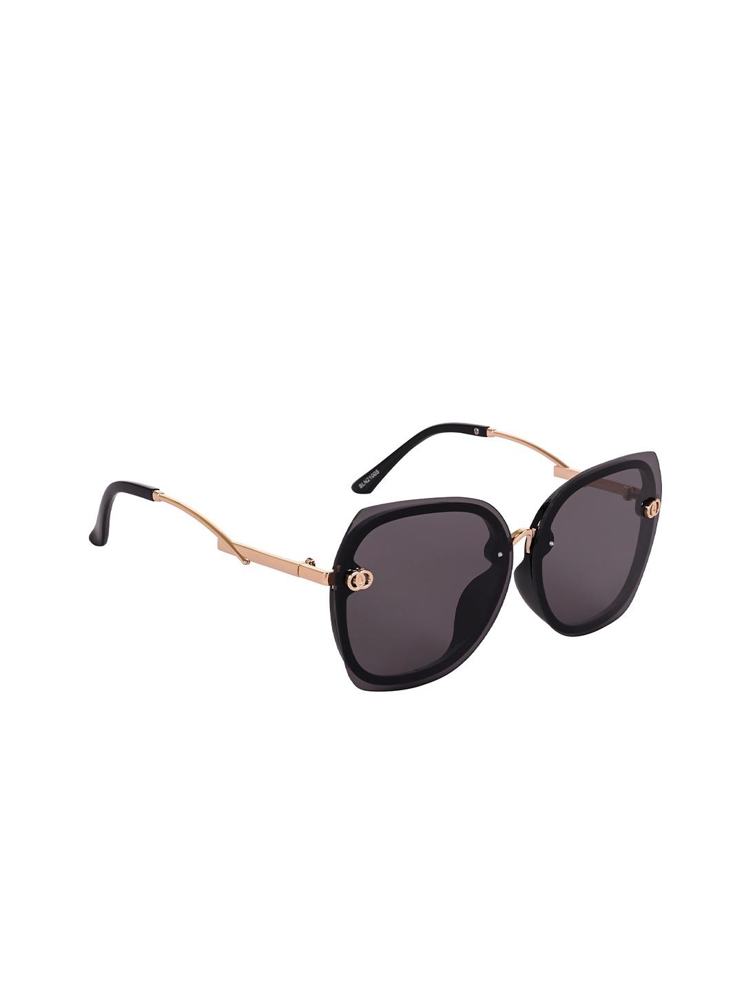 

AISLIN Women Butterfly Sunglasses ES_13322-86-AS-21005-BLK-BKGL-BTOS, Black