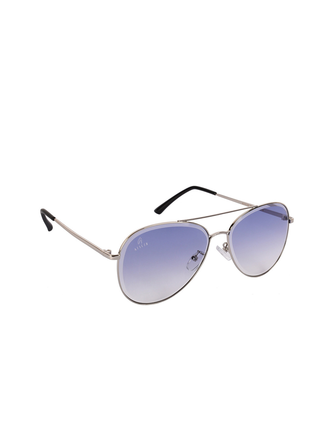

AISLIN Unisex Aviator Sunglasses with UV Protected Lens ES_14685-97-AS-80227-lBLU-SVR-AV, Blue