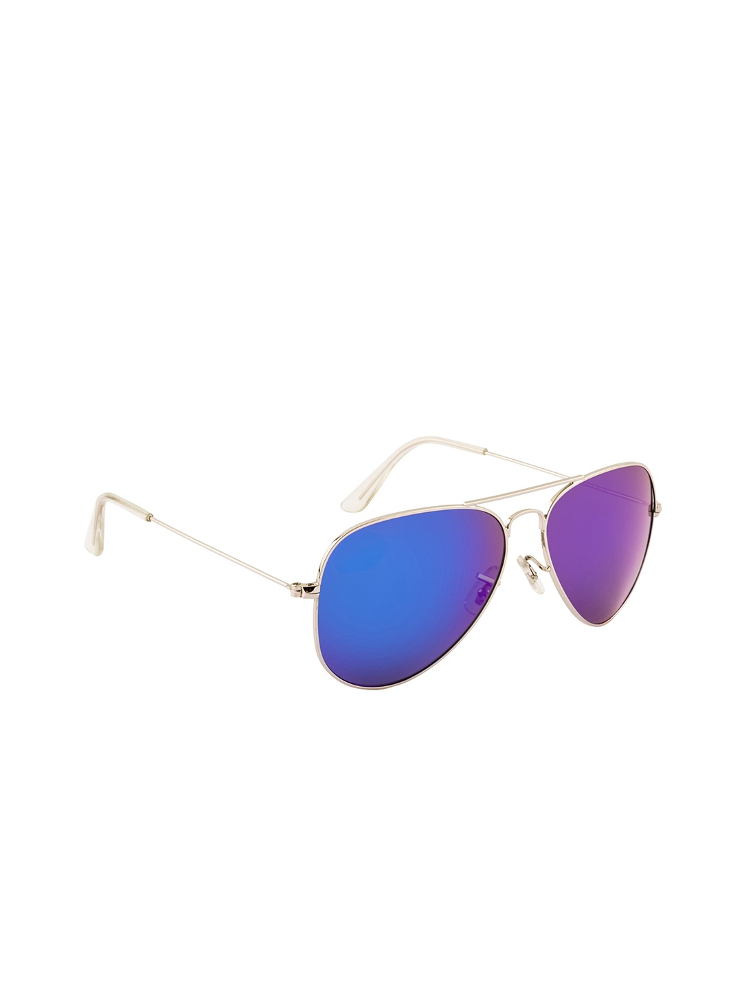 

AISLIN Unisex Aviator Sunglasses with UV Protected Lens ES_12783-50-AS-3026-fPRBL-STL-AV, Blue