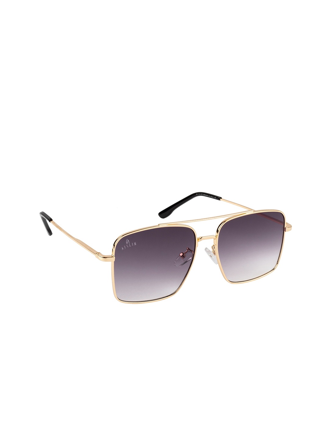 

AISLIN Unisex Wayfarer Sunglasses with UV Protected Lens ES_14849-97-AS-80507, Grey