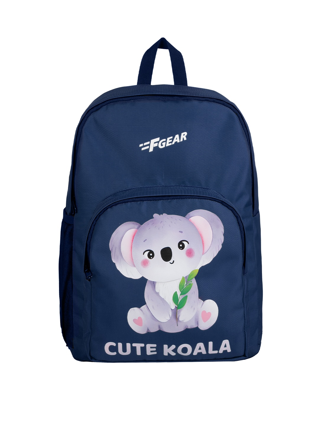 

F Gear Kids Graphic Non-Padded Backpack, Navy blue