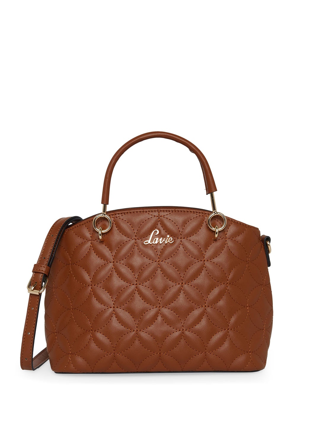 

LAVIE SPORT Textured Small Satchel, Brown