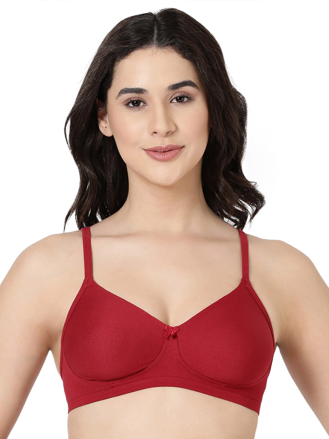 

BLOSSOM Seamless Everyday T-Shirt Bra, Red