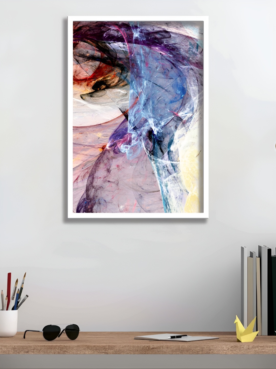 

Aura Blue & White Abstract Paintings Wall Art