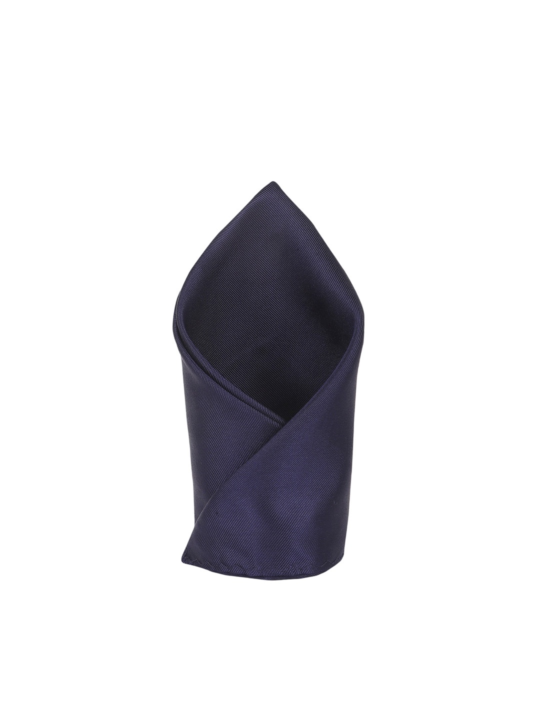 

Peter England Textured Formal Pocket Square, Navy blue