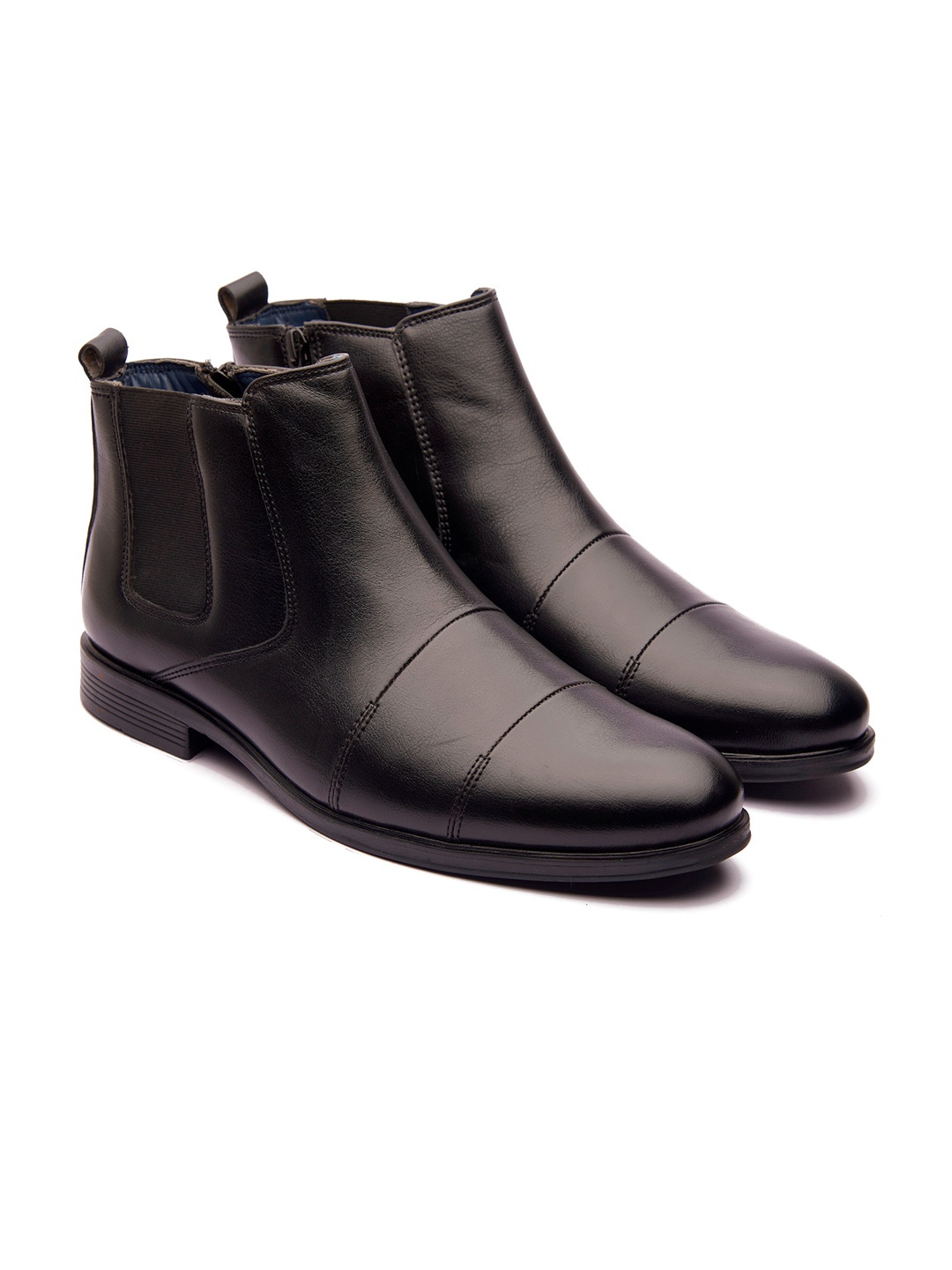

MICHAEL ANGELO Men Chelsea Boots, Black