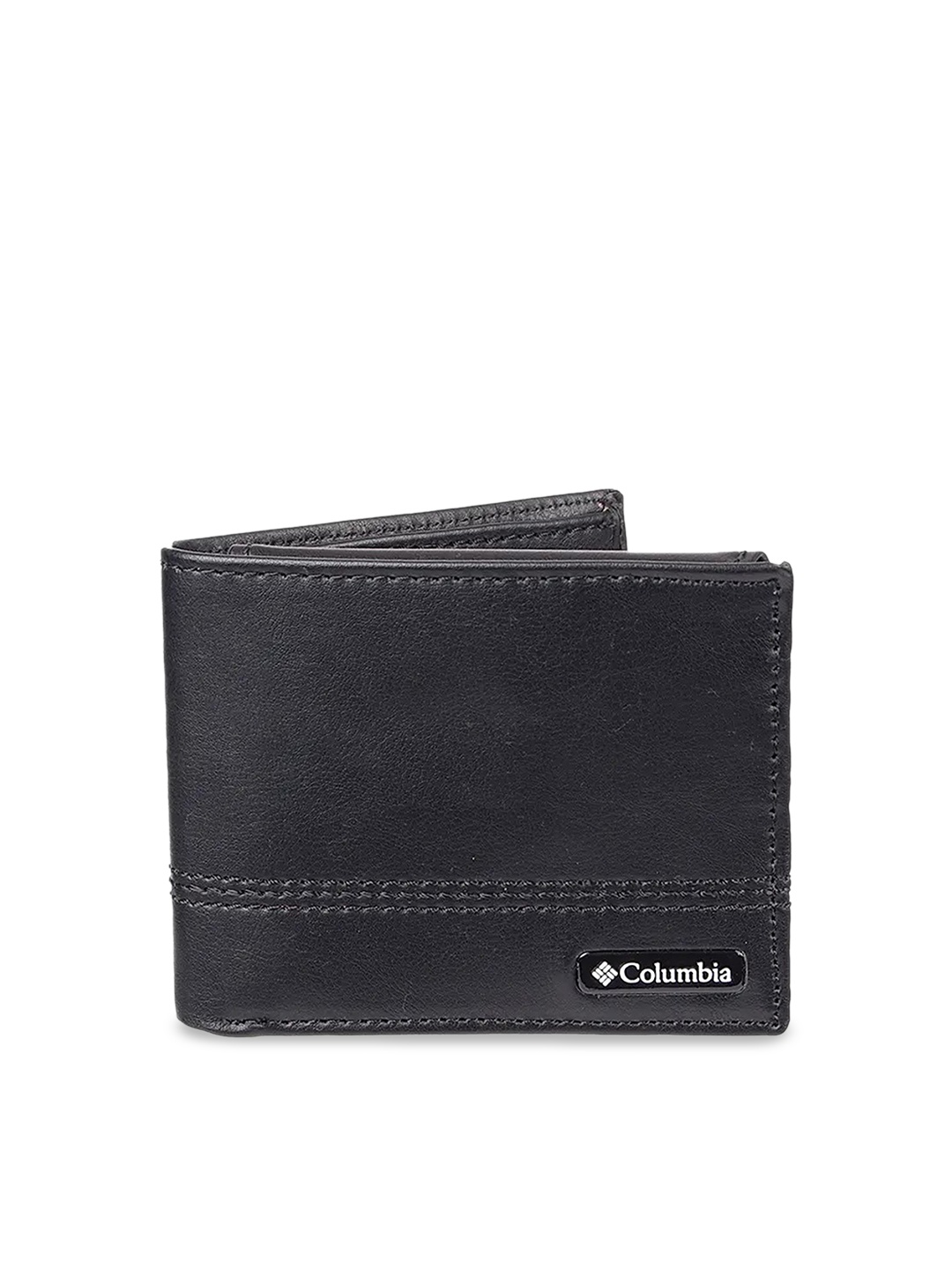 

Columbia Men Leather Two Fold Wallet, Black