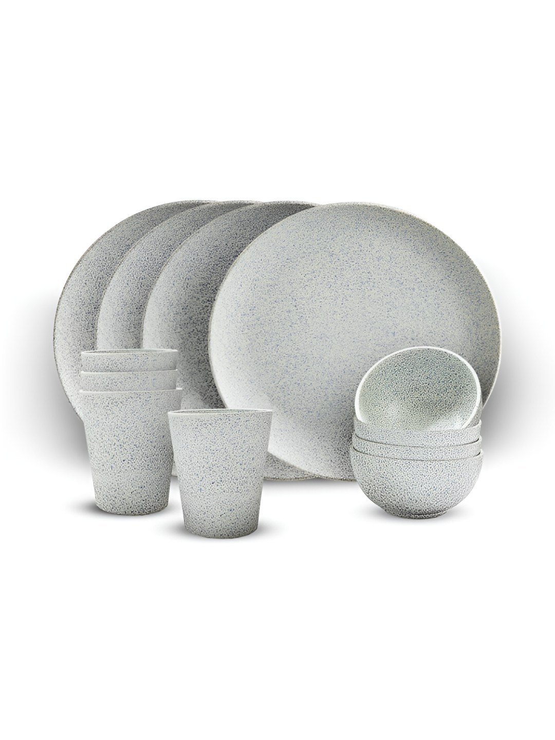 

Red Butler Grey 12-Piece Eco-Friendly Bamboo Fibre Dinner Set