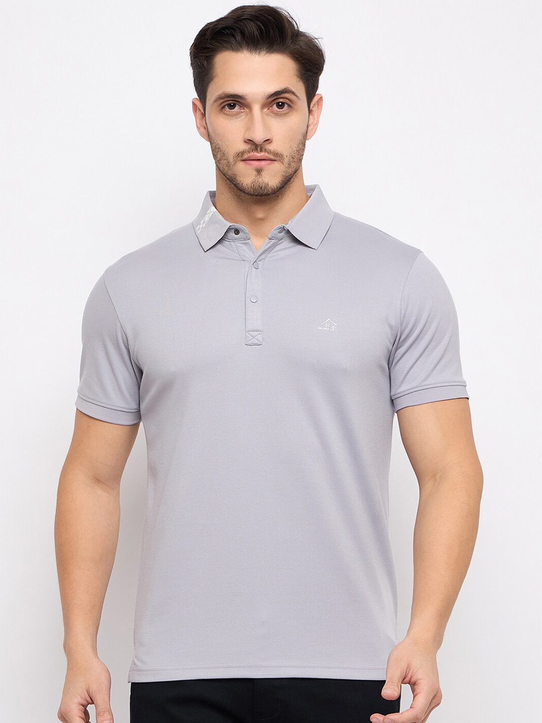 

Okane Polo Collar Short Sleeves Regular Fit Cotton T-shirt, Mauve