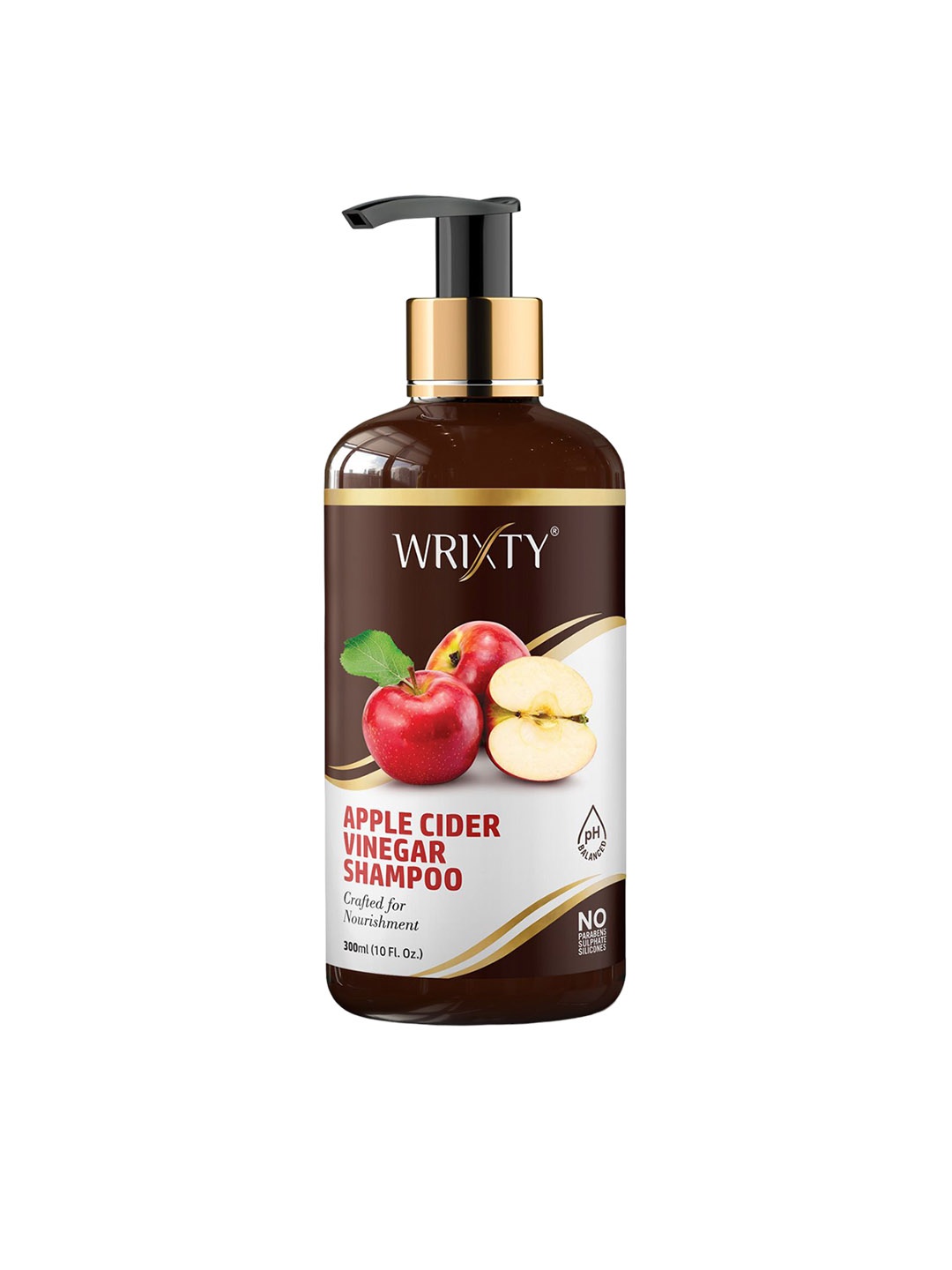 

Wrixty Apple Cider Vinegar Shampoo - 300ml, White