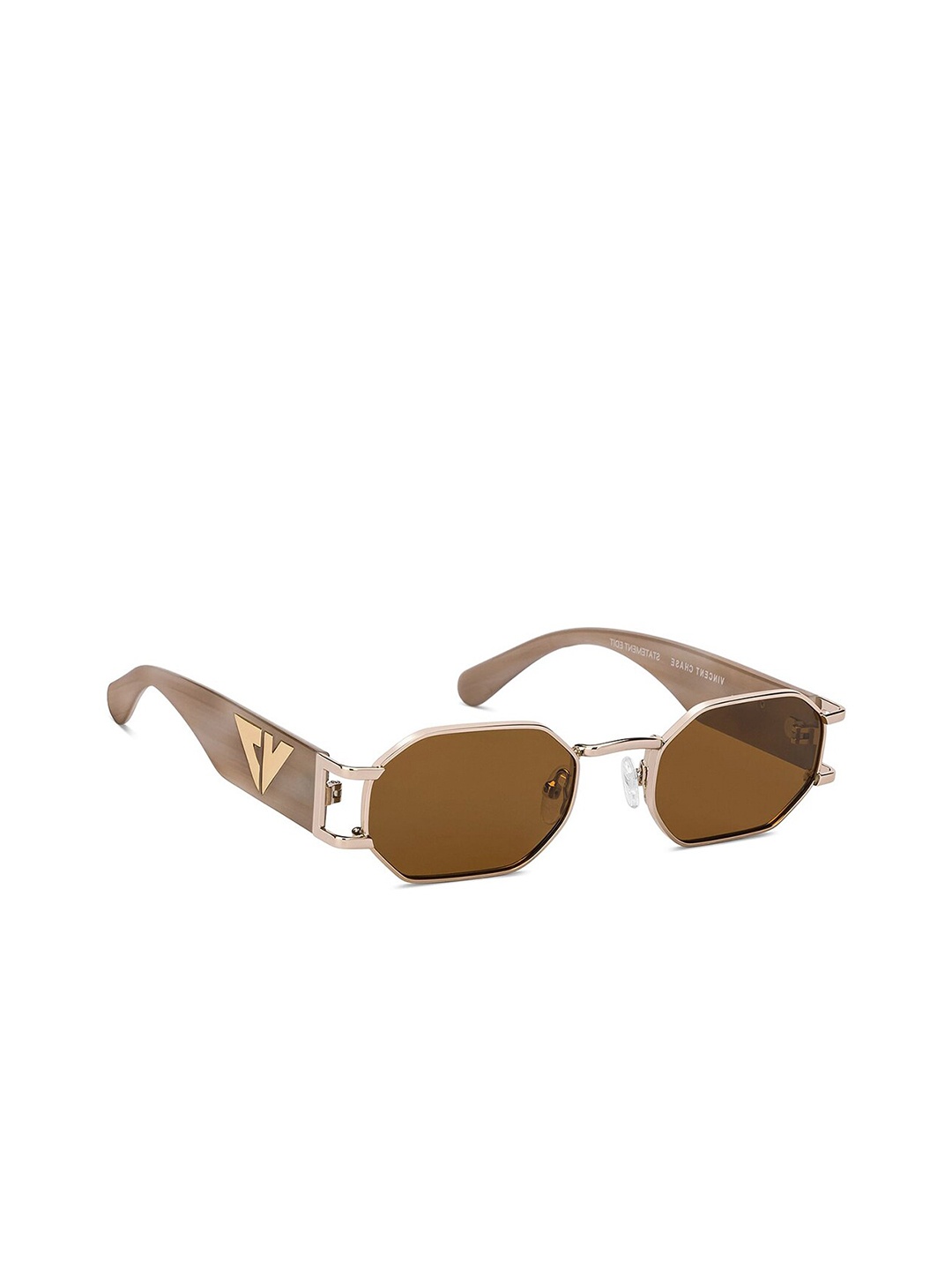 

Vincent Chase by Lenskart Unisex Other Sunglasses with Polarised and UV Protected Lens-216683, Brown