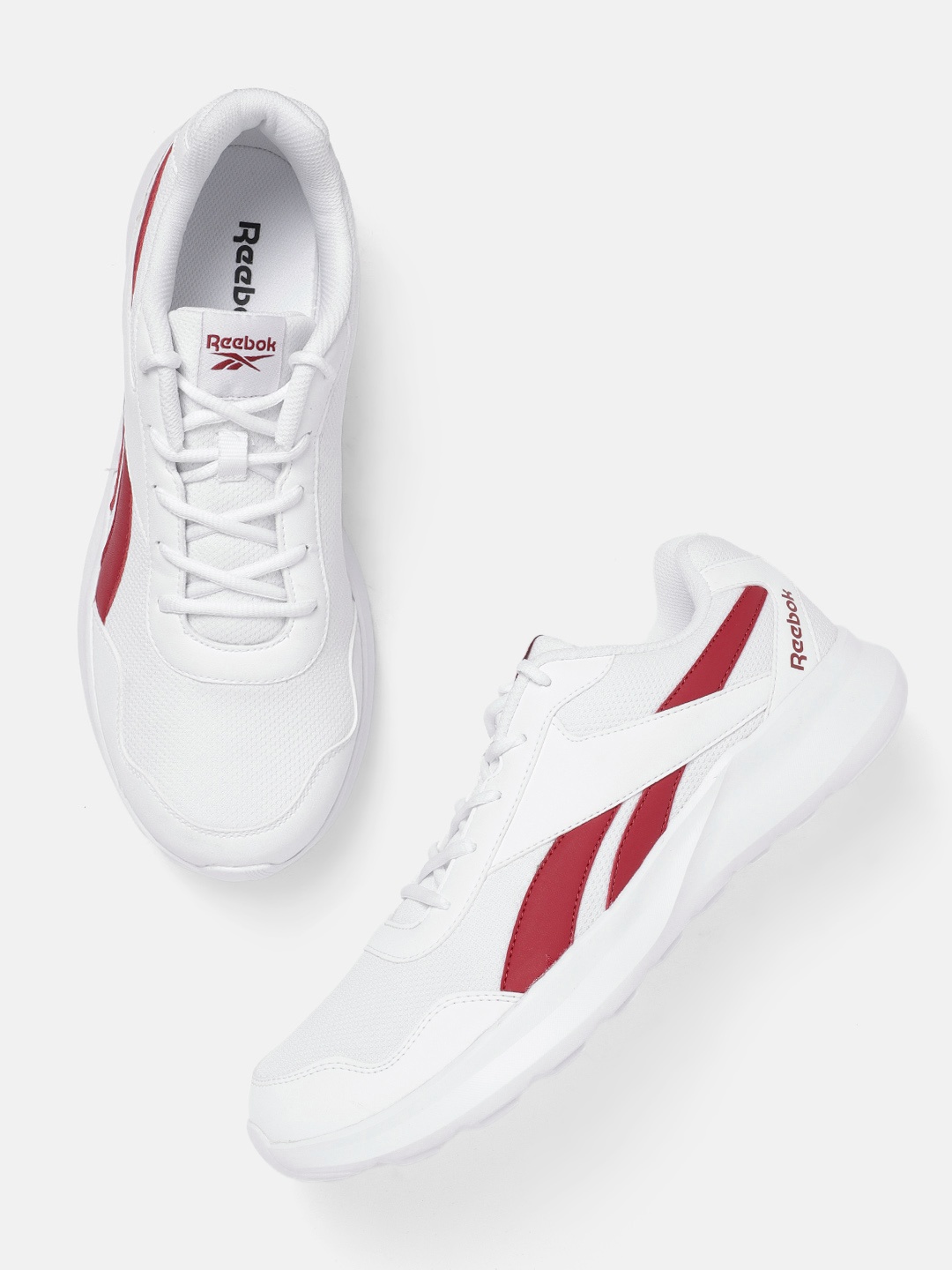 

Reebok Men Woven Design Ree Fusion Running Shoes, White