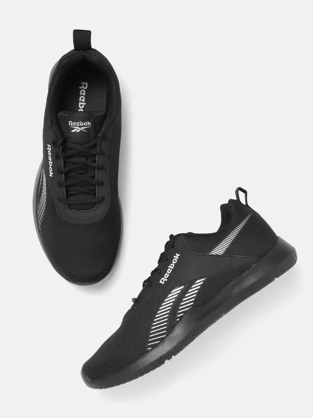 

Reebok Men Running Non-Marking Shoes, Black