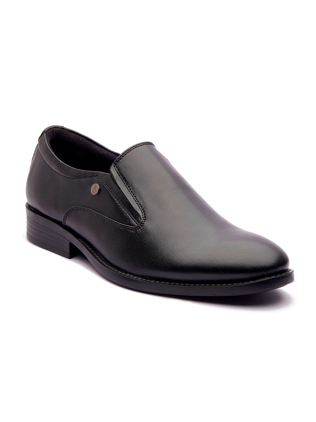 

MICHAEL ANGELO Men Formal Slip On Shoes, Black