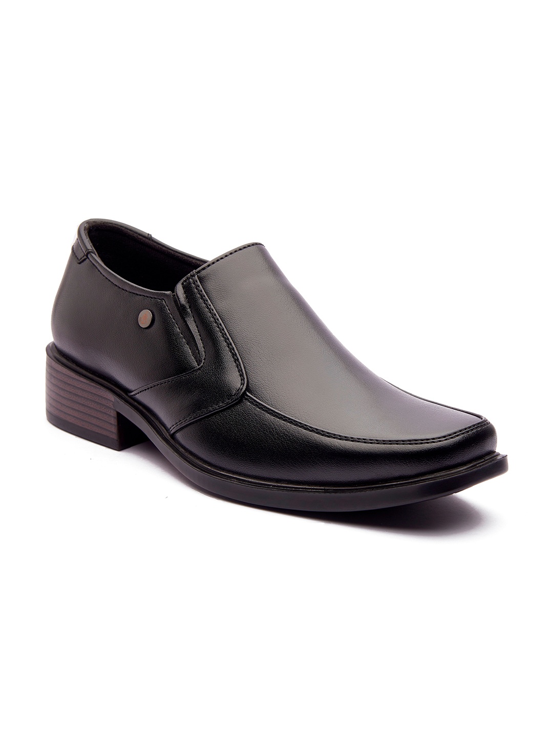 

MICHAEL ANGELO Men Formal Slip-Ons Shoes, Black