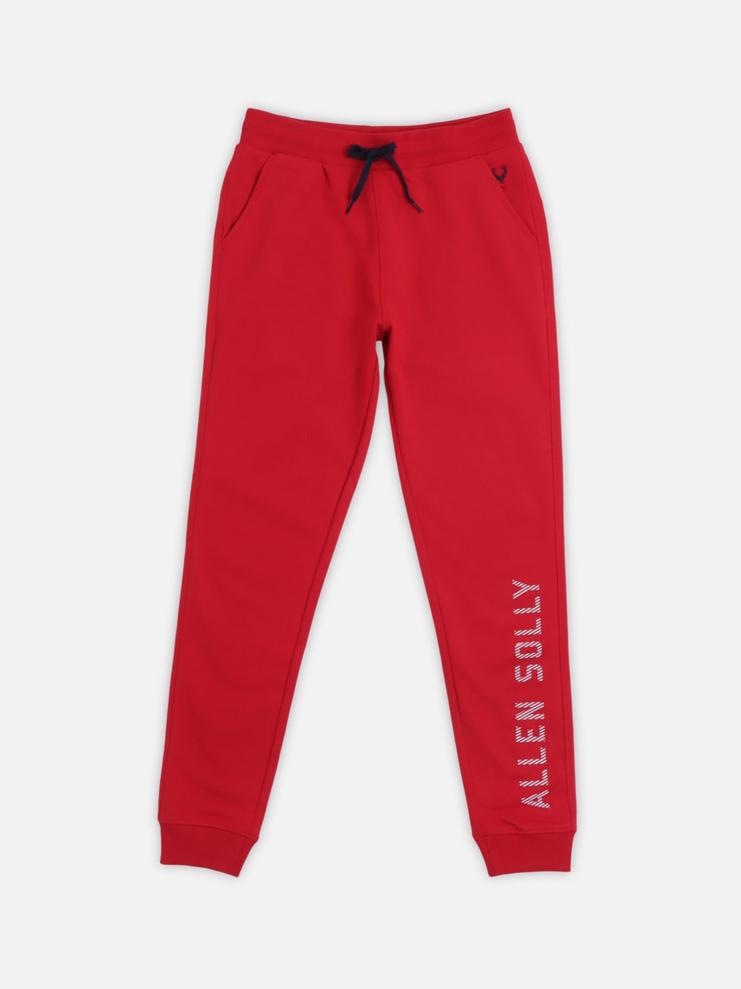 

Allen Solly Junior Boys Regular Fit Joggers, Red