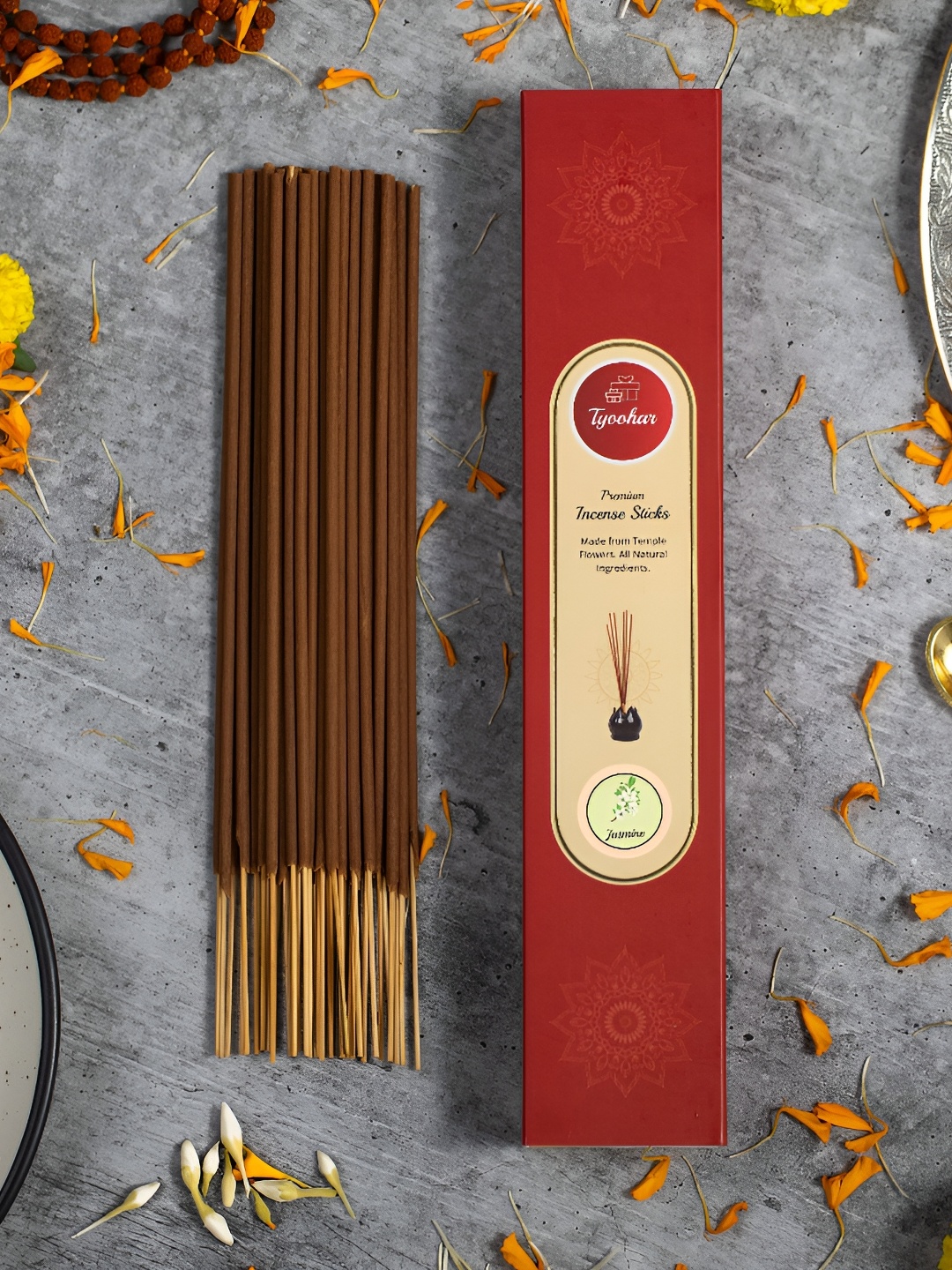 

TYOOHAR Brown Wooden Incense Sticks