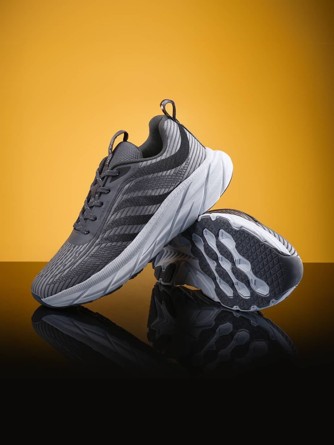 

bacca bucci Apex Men Mesh Running Shoes, Grey