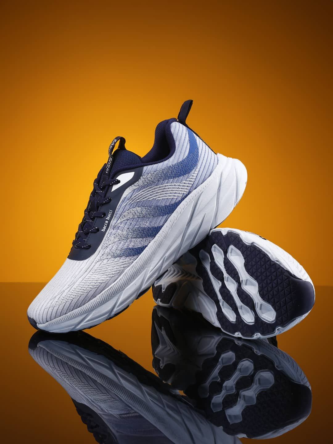 

bacca bucci Men Mesh Running Shoes, Blue