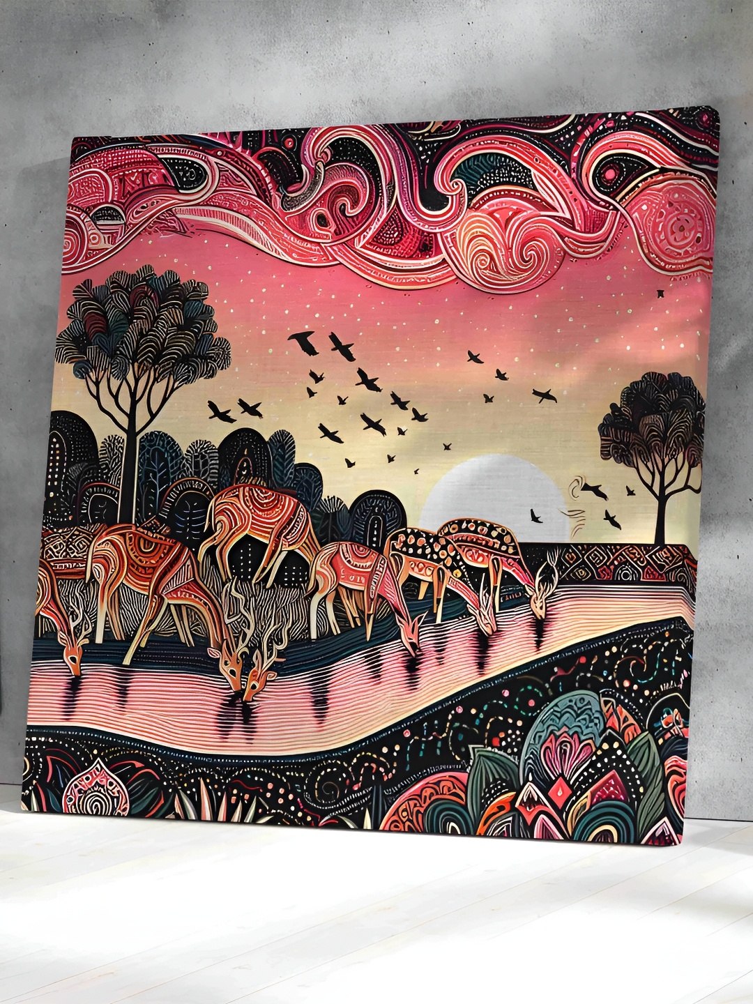 

Aura Pink 1 Piece Canvas Other Wall Paintings