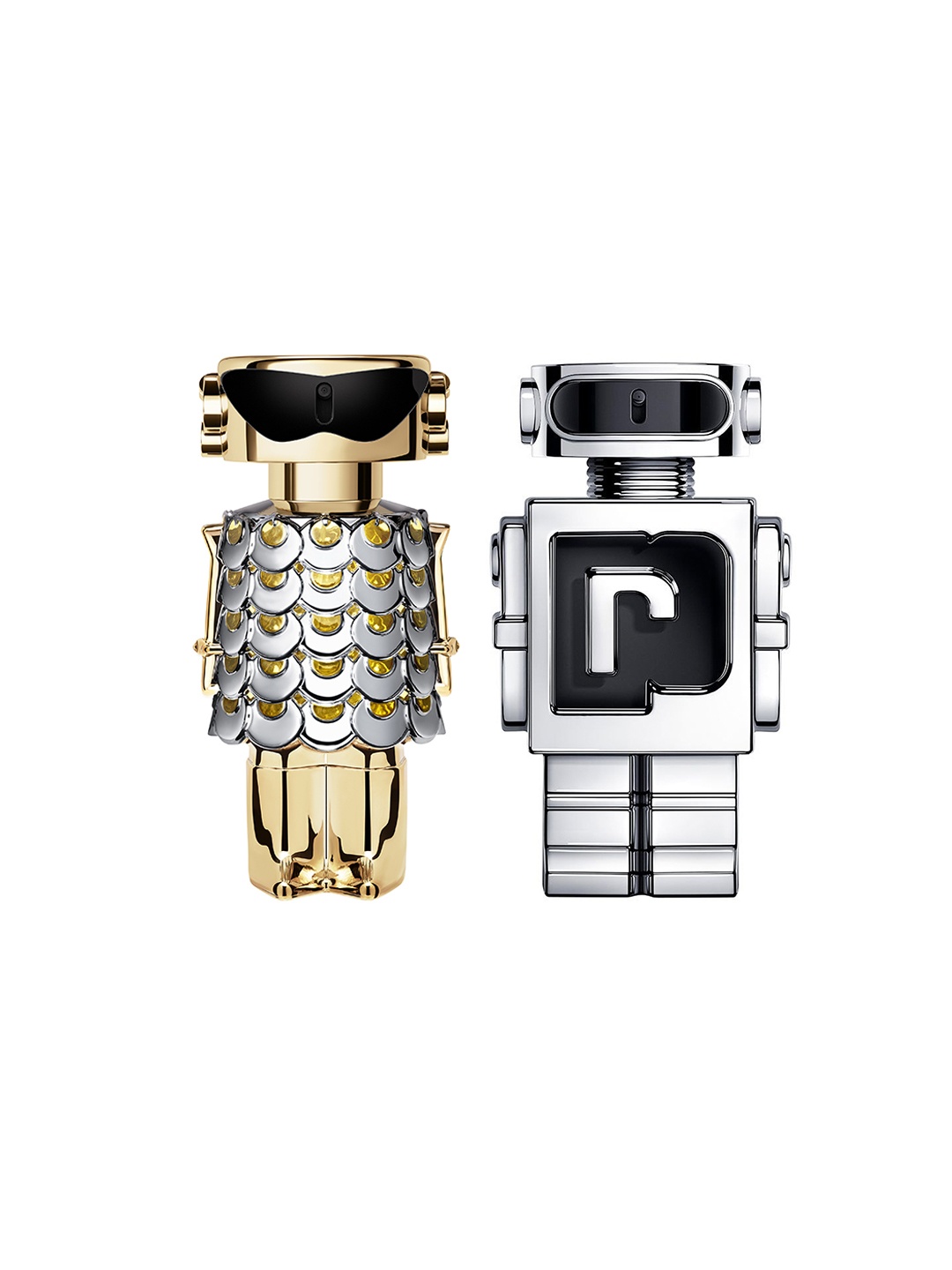 

Paco Rabanne Set of Fame Eau De Parfum & Phantom Eau de Toilette - 50ml each, Gold