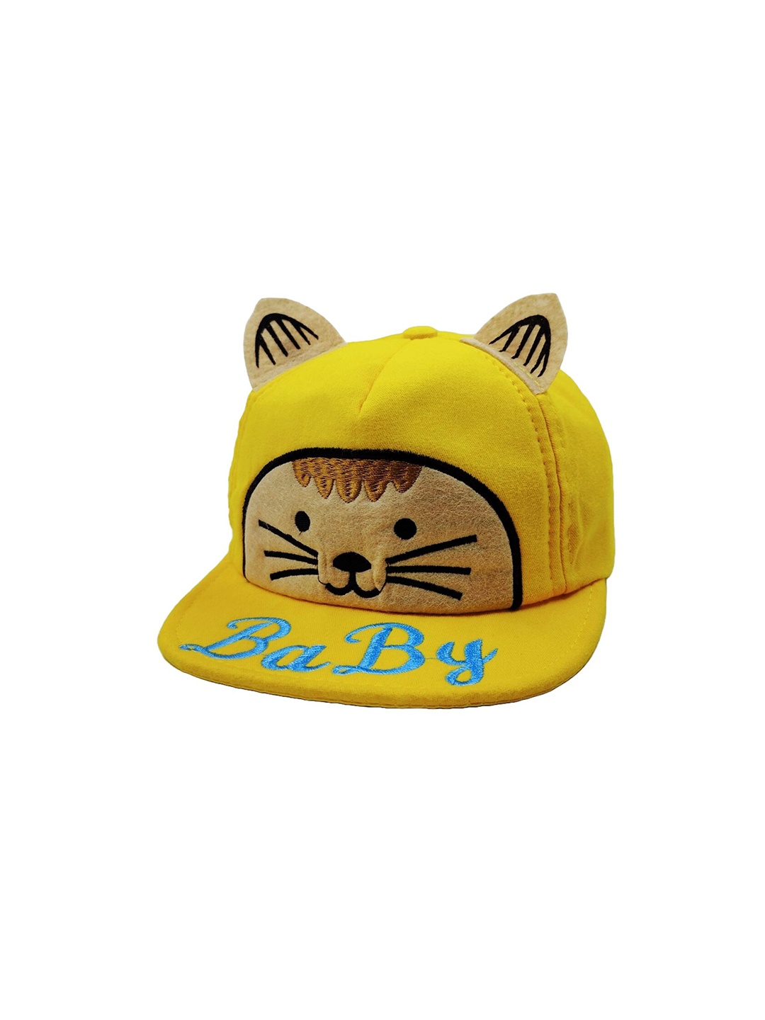 

Zacharias Kids Embroidered Cotton Baseball Cap, Yellow