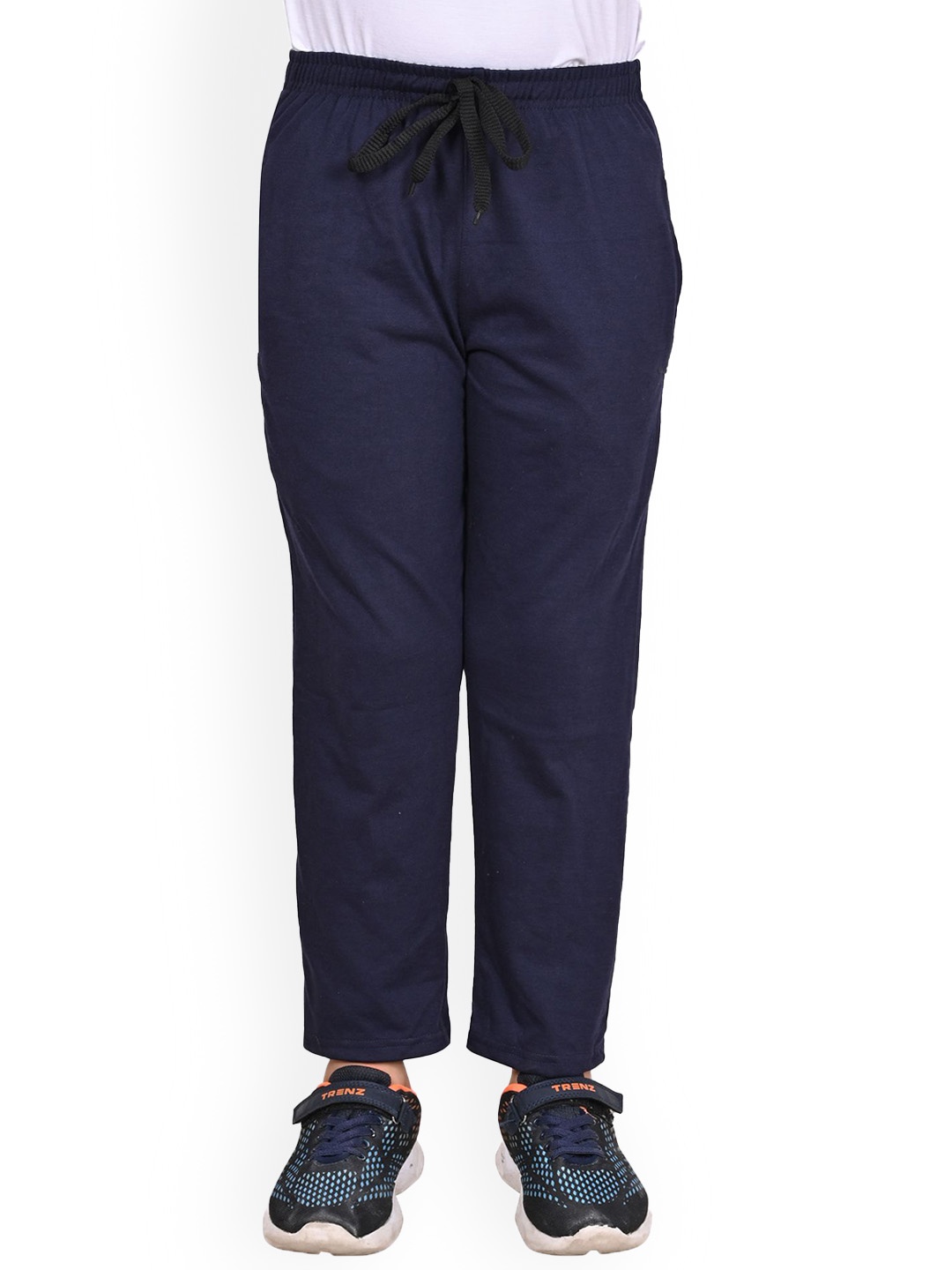 

BAESD Boys Cotton Track Pants, Navy blue