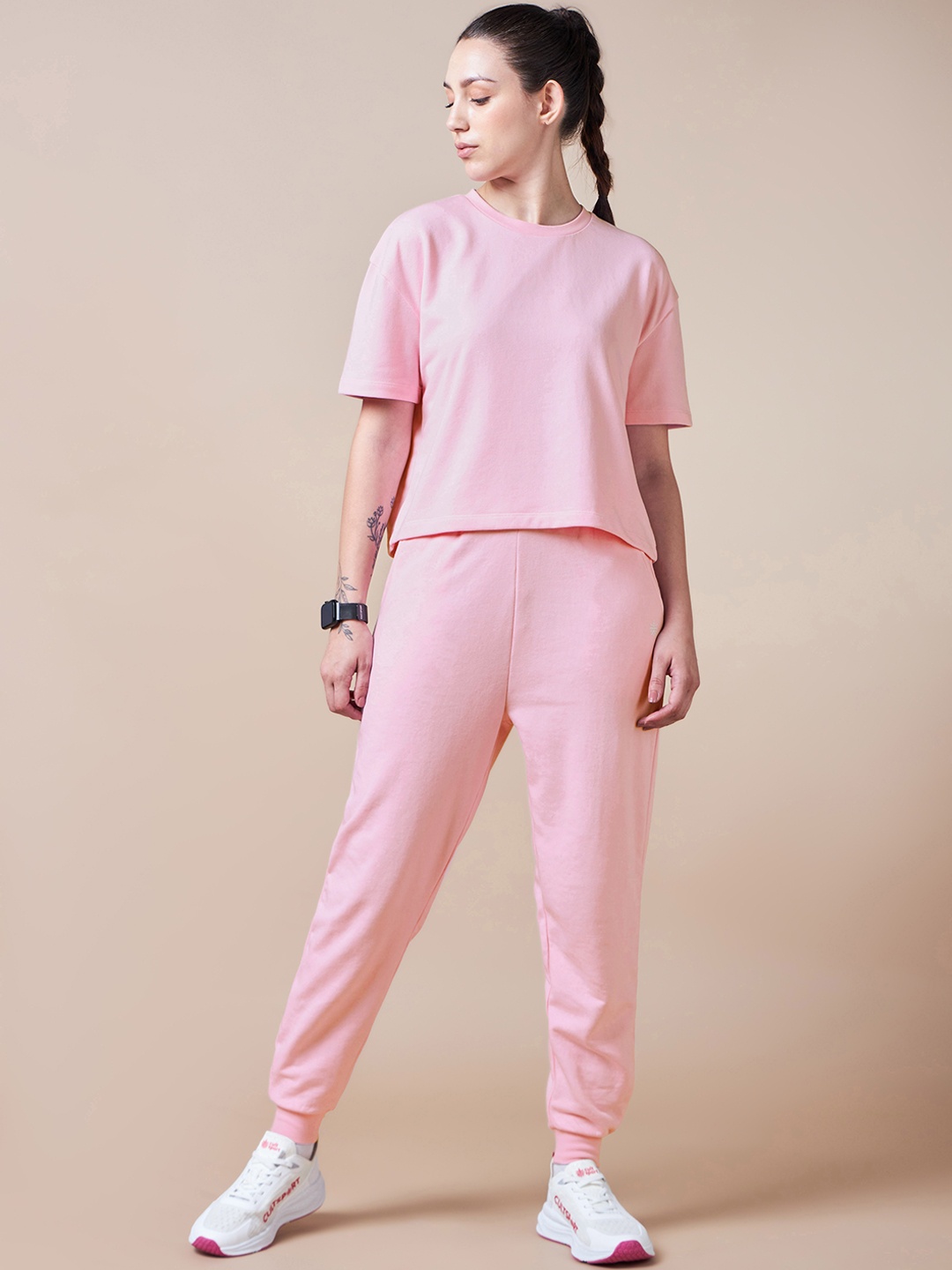 CULT All Day Comfort Co-ord Set, Pink