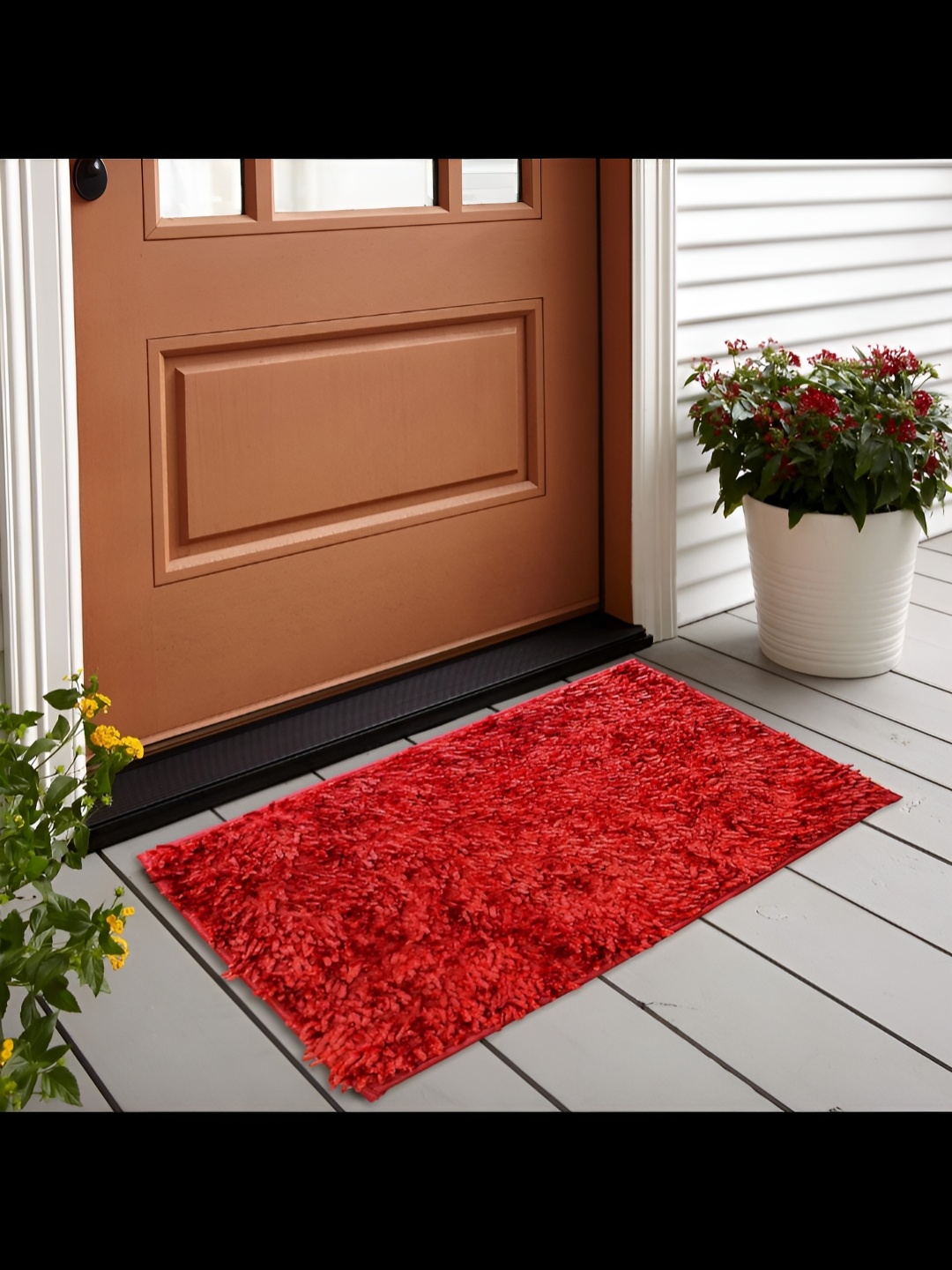 

Abhsant Red Anti-skid Water Absorbing Doormat