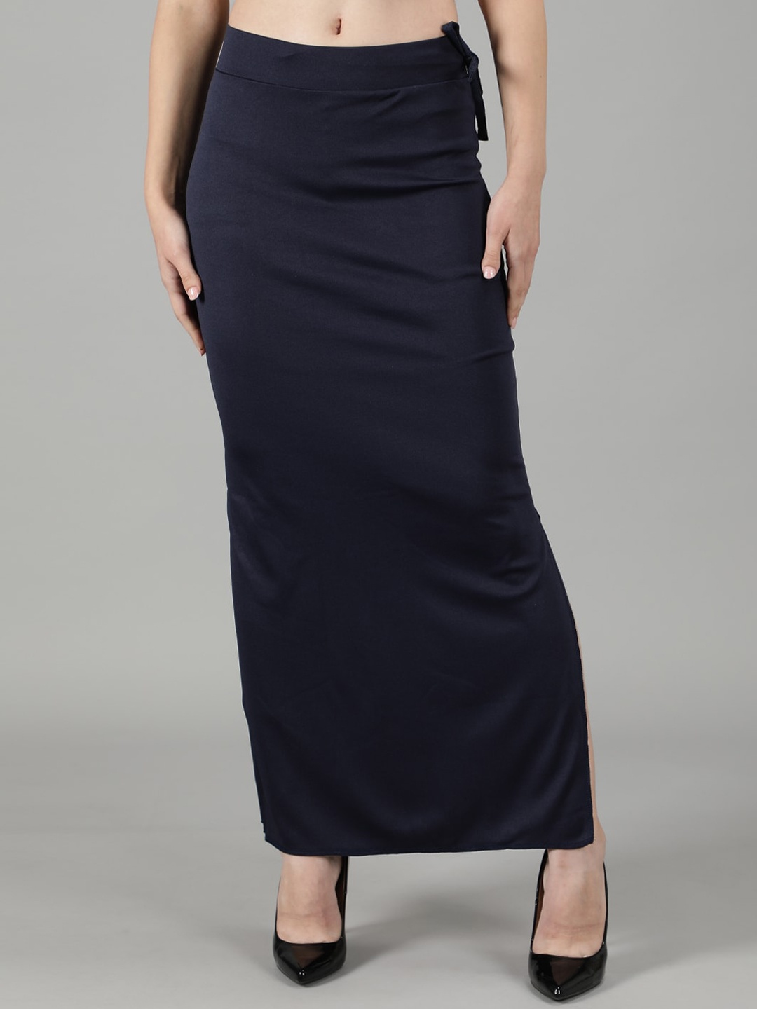 

Plus Size Elasticated Saree Shapewear, Navy blue