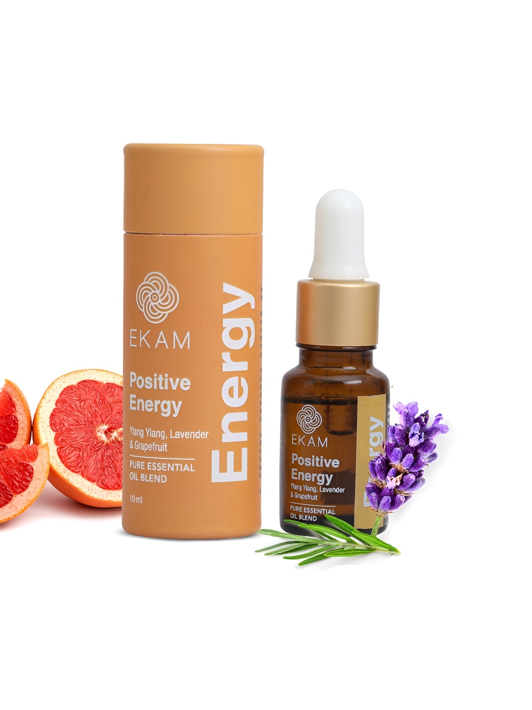 

Ekam Orange Positive Energy Pure Aroma Oils 10ml