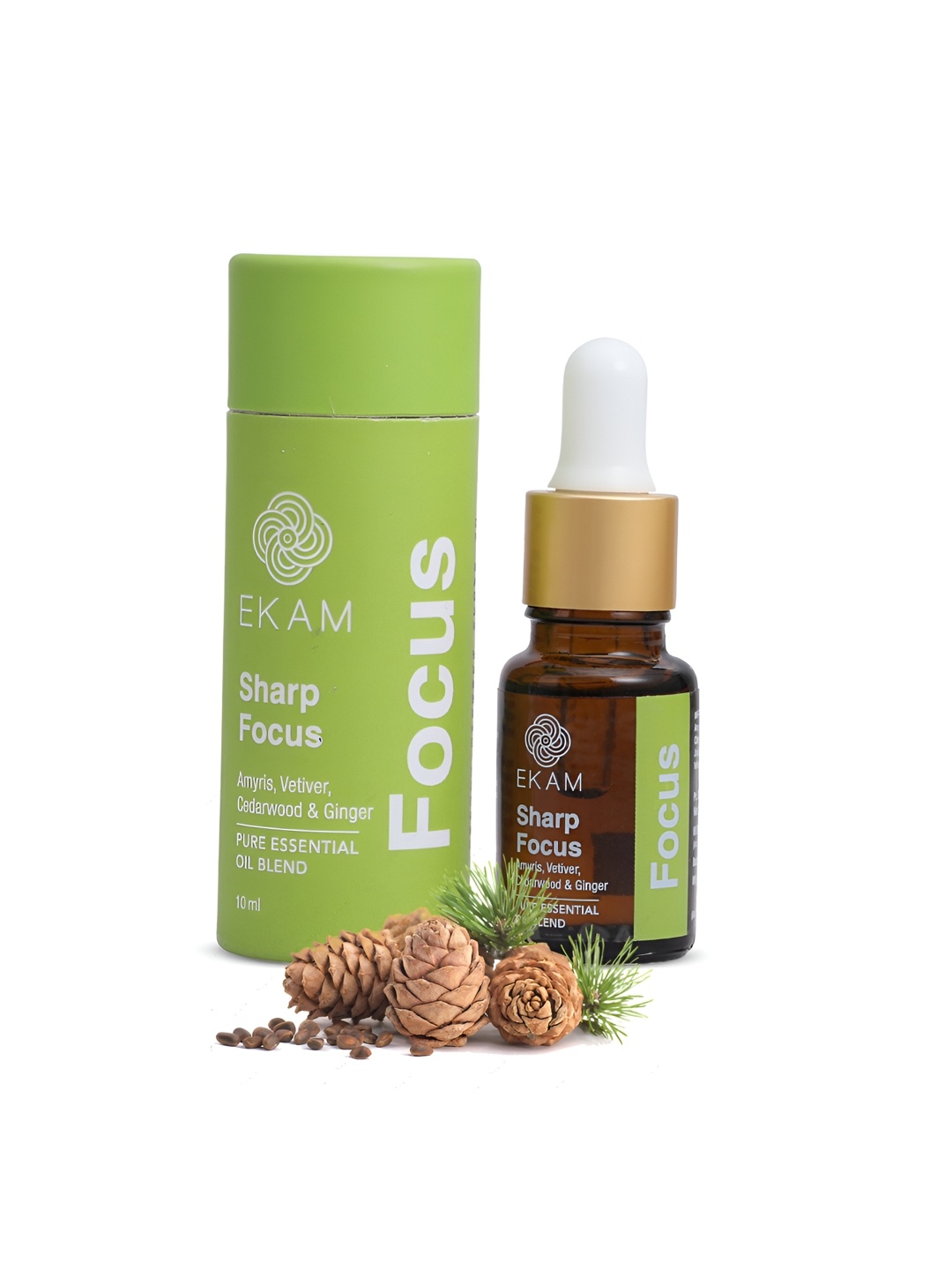 

Ekam Sharp Focus Pure Essential Oil Blend - 10ml, Na