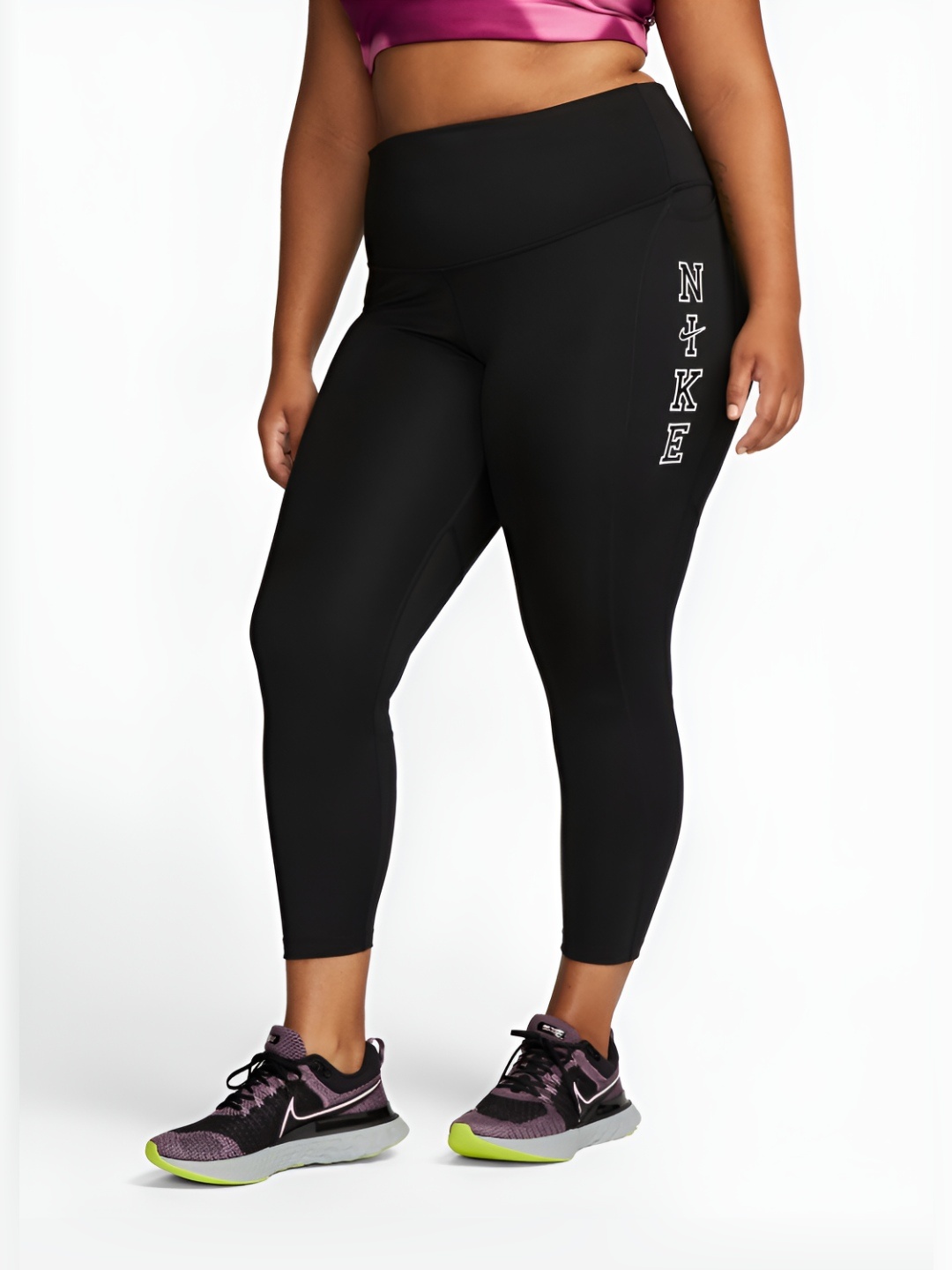 

Nike Epic Fast Women's Mid-Rise Running Leggings (Plus Size), Black