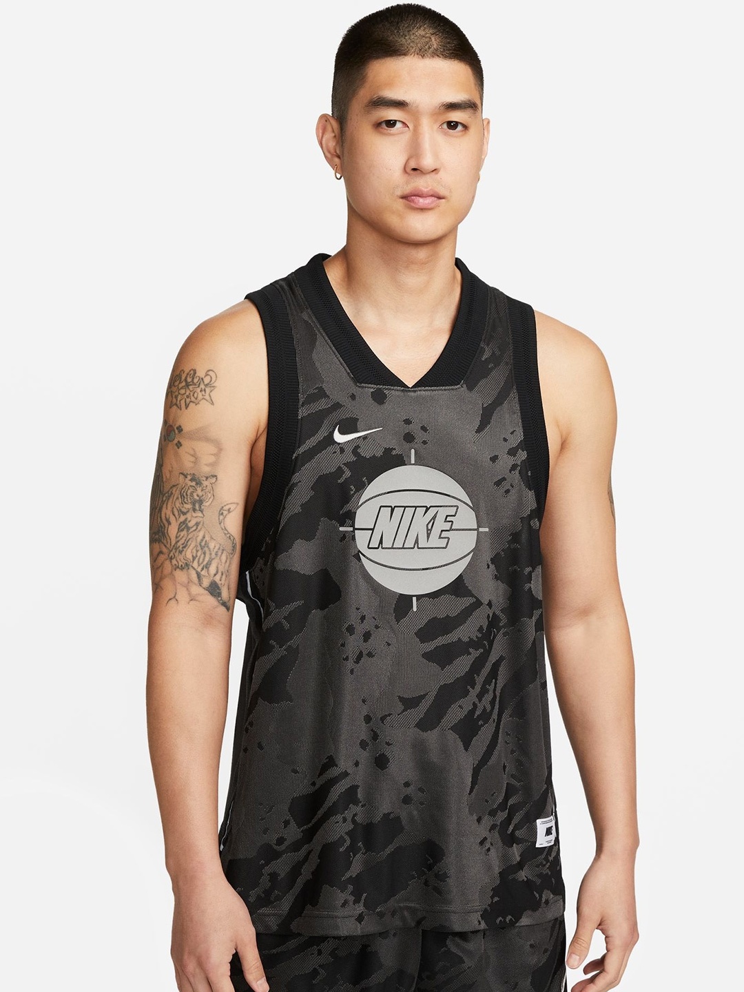 

Nike Dri-FIT ADV Men's Premium Basketball Jersey, Black