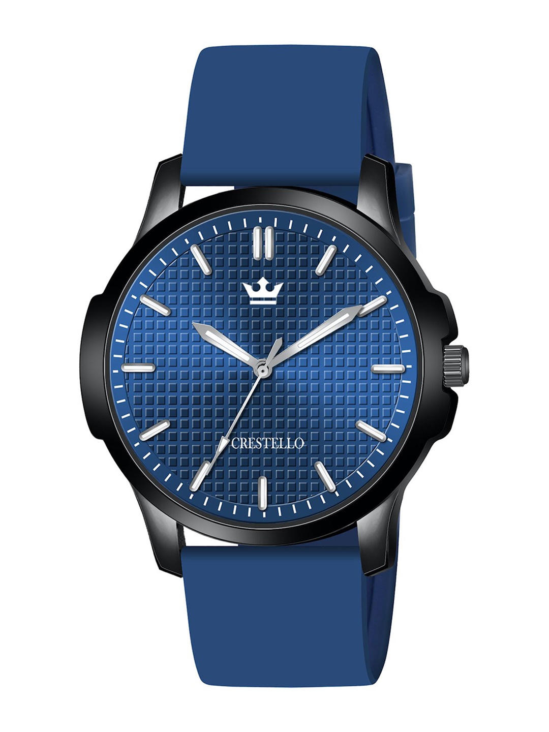 

CRESTELLO Men Analogue Watch CR-BK033-BLU, Blue