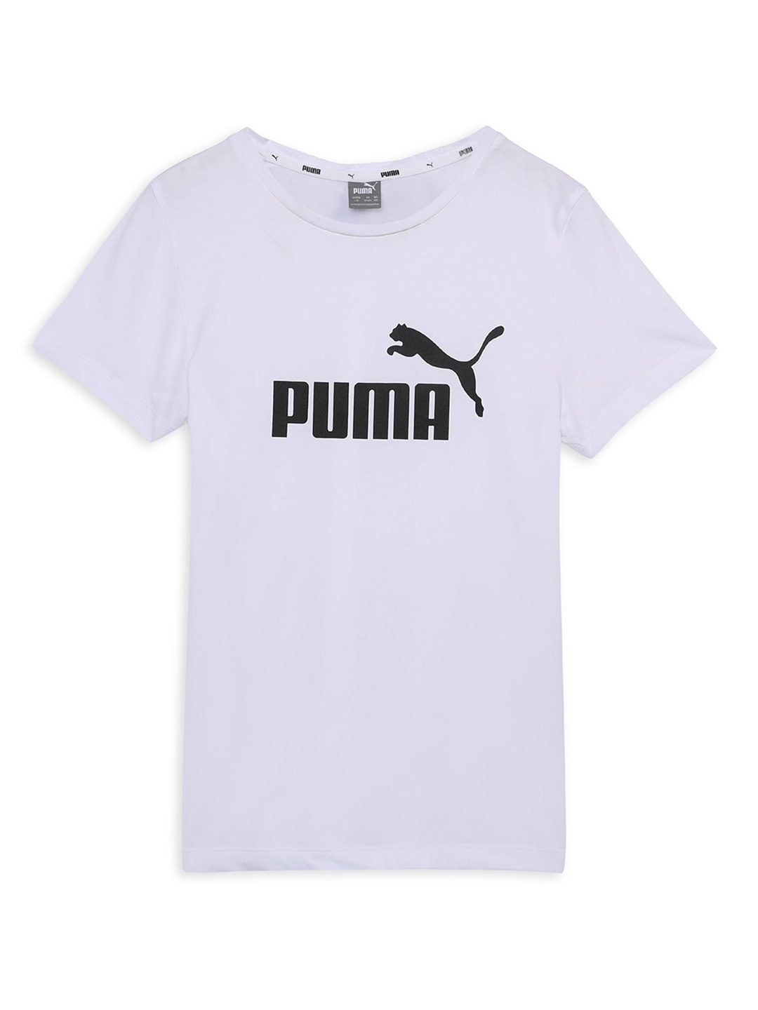 

Puma ESS Youth Logo Tee T-shirt, White