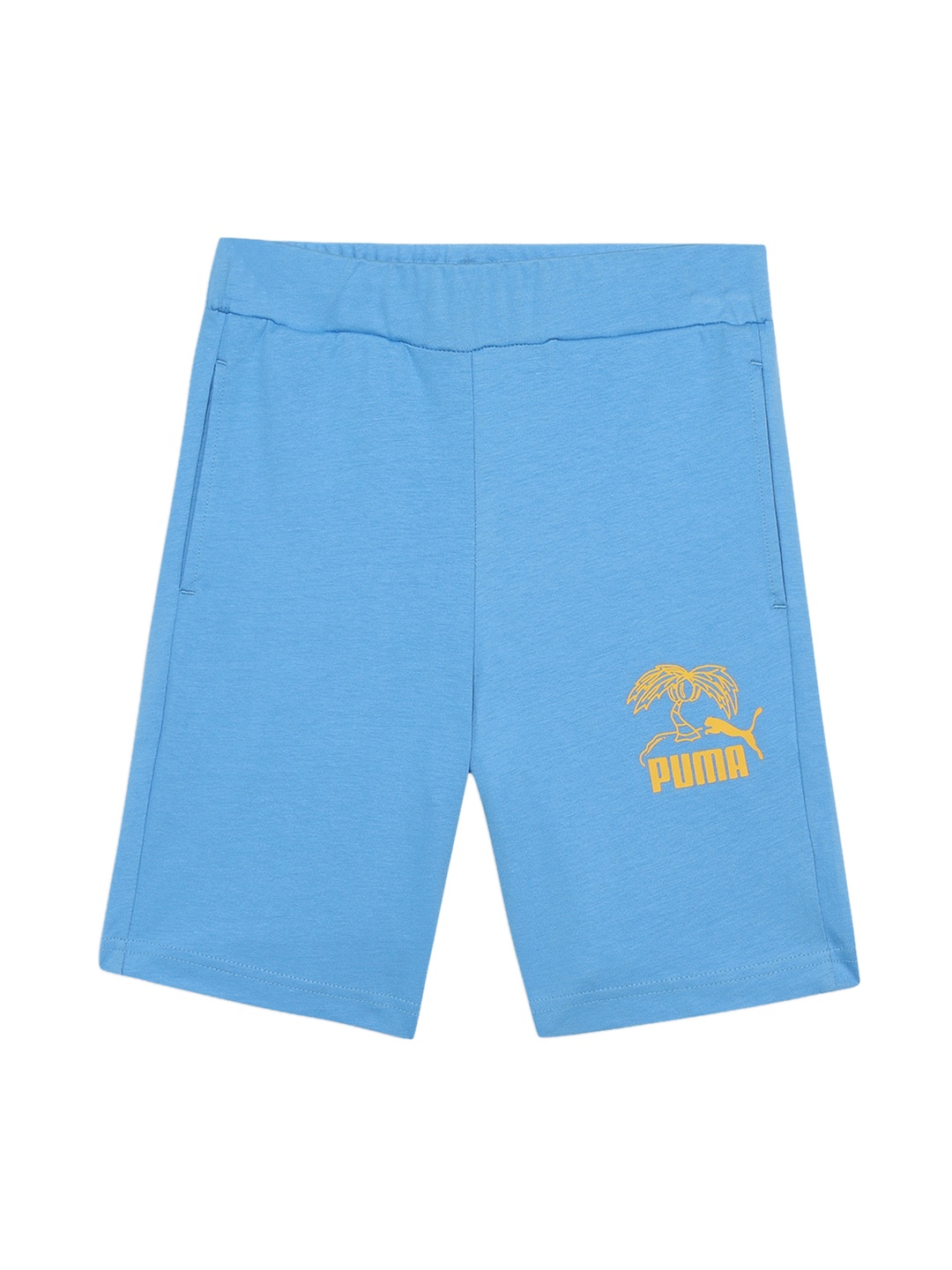 

Puma Kids MID 90s Youth Cotton Shorts, Blue